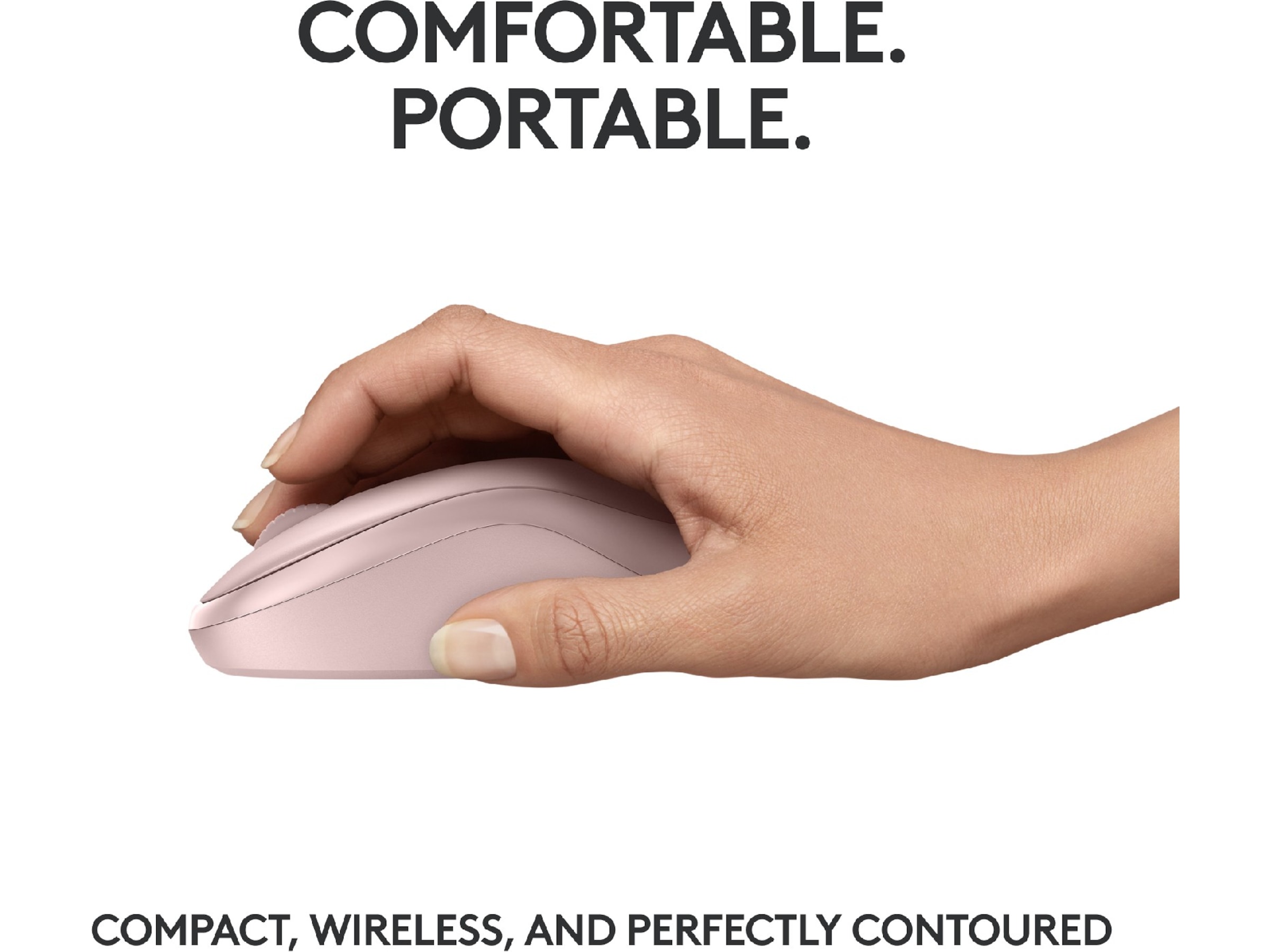 Logitech M240 Trådløs Mus (lyserød) Mus