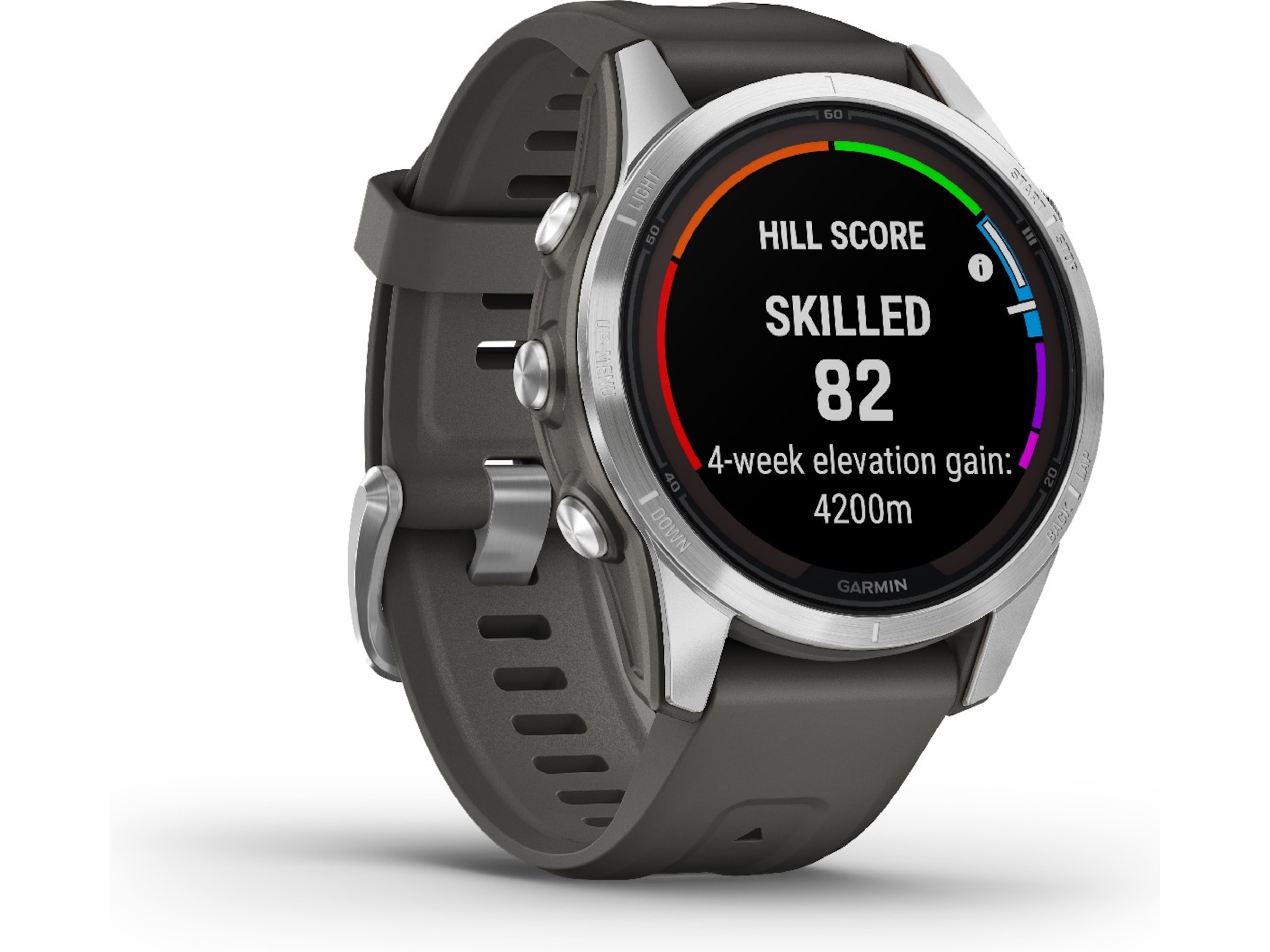 Garmin fenix 7S Pro Solar 42mm GPS (silver/graphite) Smartwatches