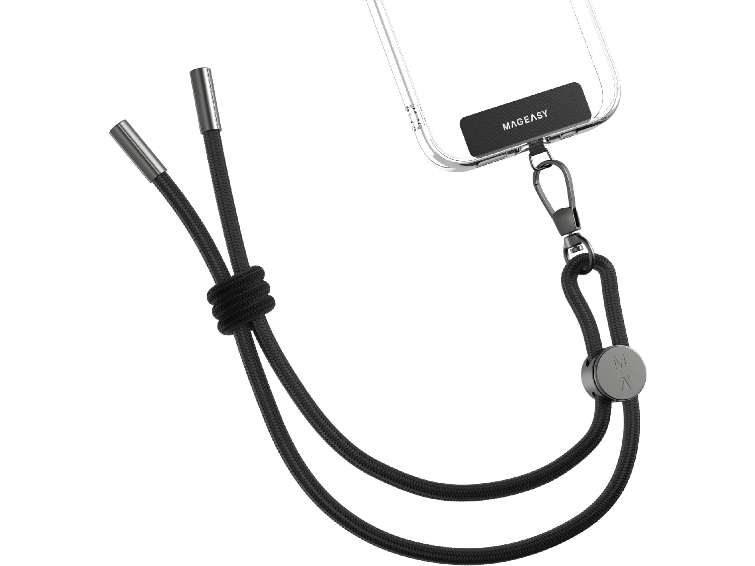 Mageasy Håndledsrem med stropkort (sort) Andet tilbehør til mobiltelefoner