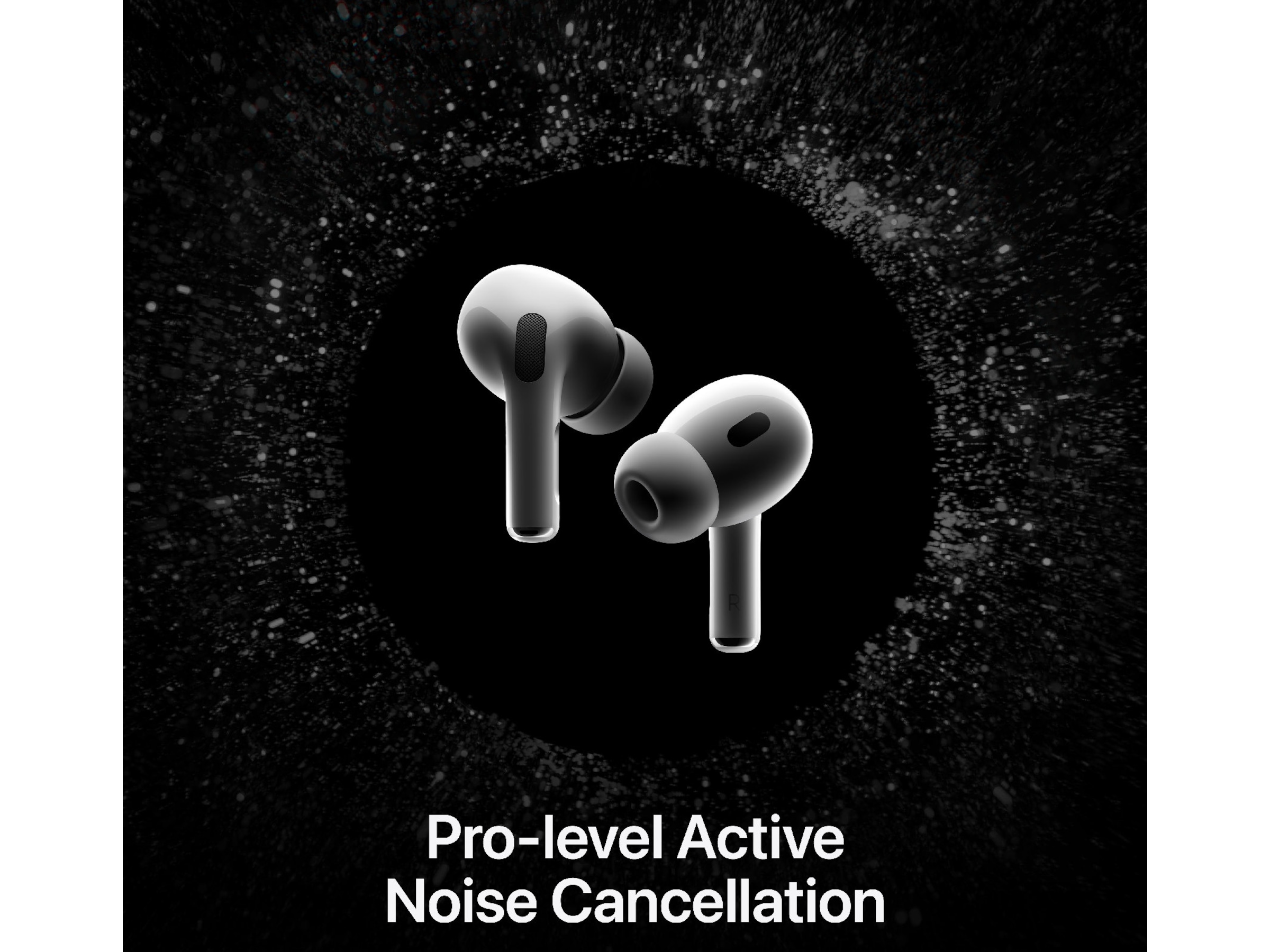 Apple AirPods Pro 2 trådløse øretelefoner, In-Ear (hvid) In-ear høretelefoner