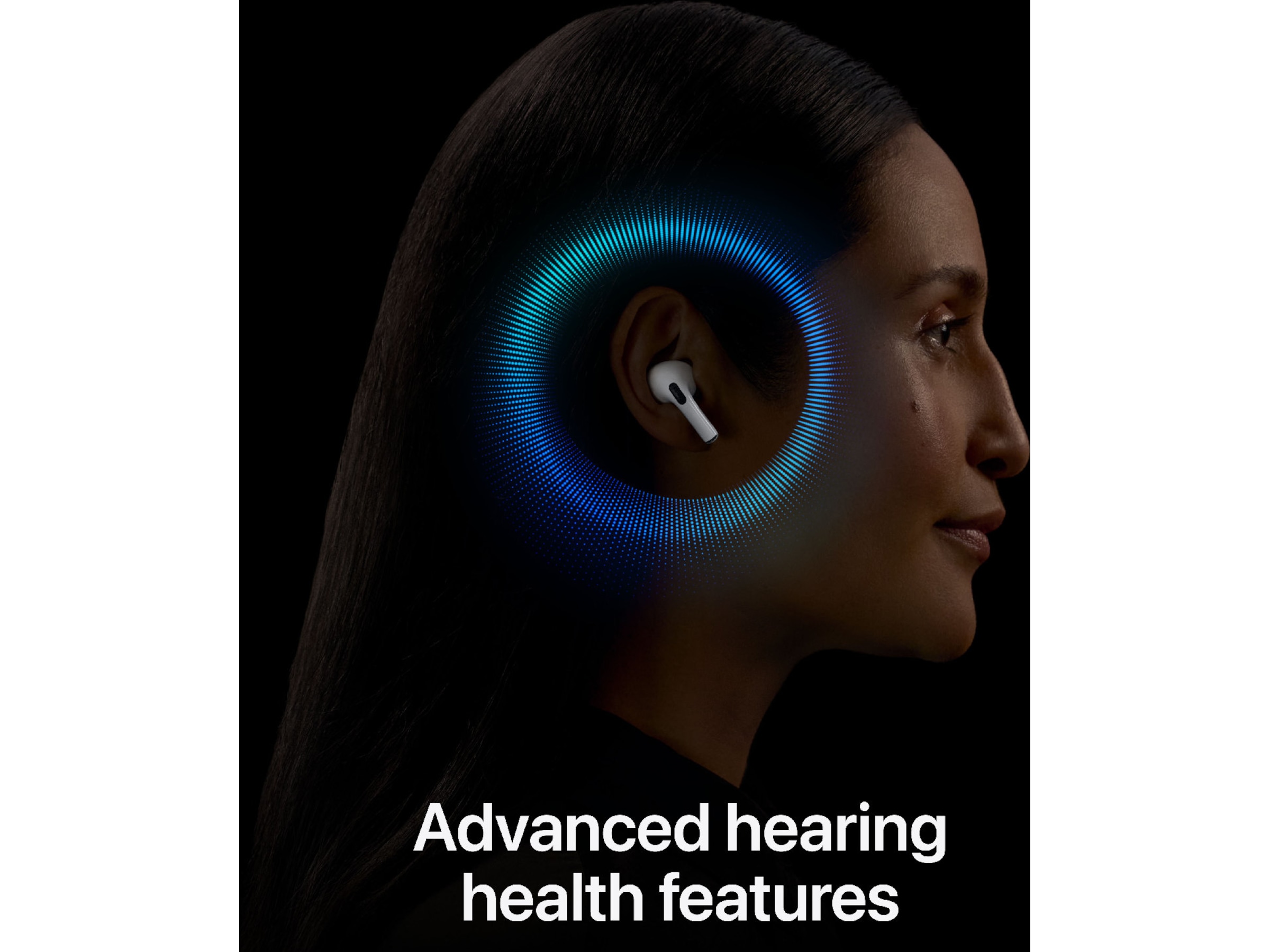 Apple AirPods Pro 2 trådløse øretelefoner, In-Ear (hvid) In-ear høretelefoner