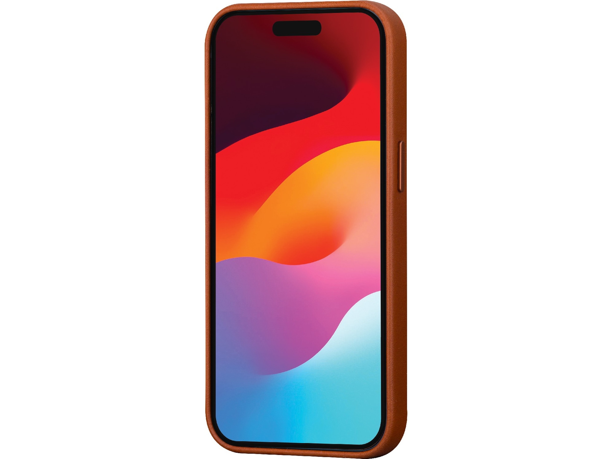 dbramante1928 iPhone 15 Roskilde lædercover (brun) Mobilcover