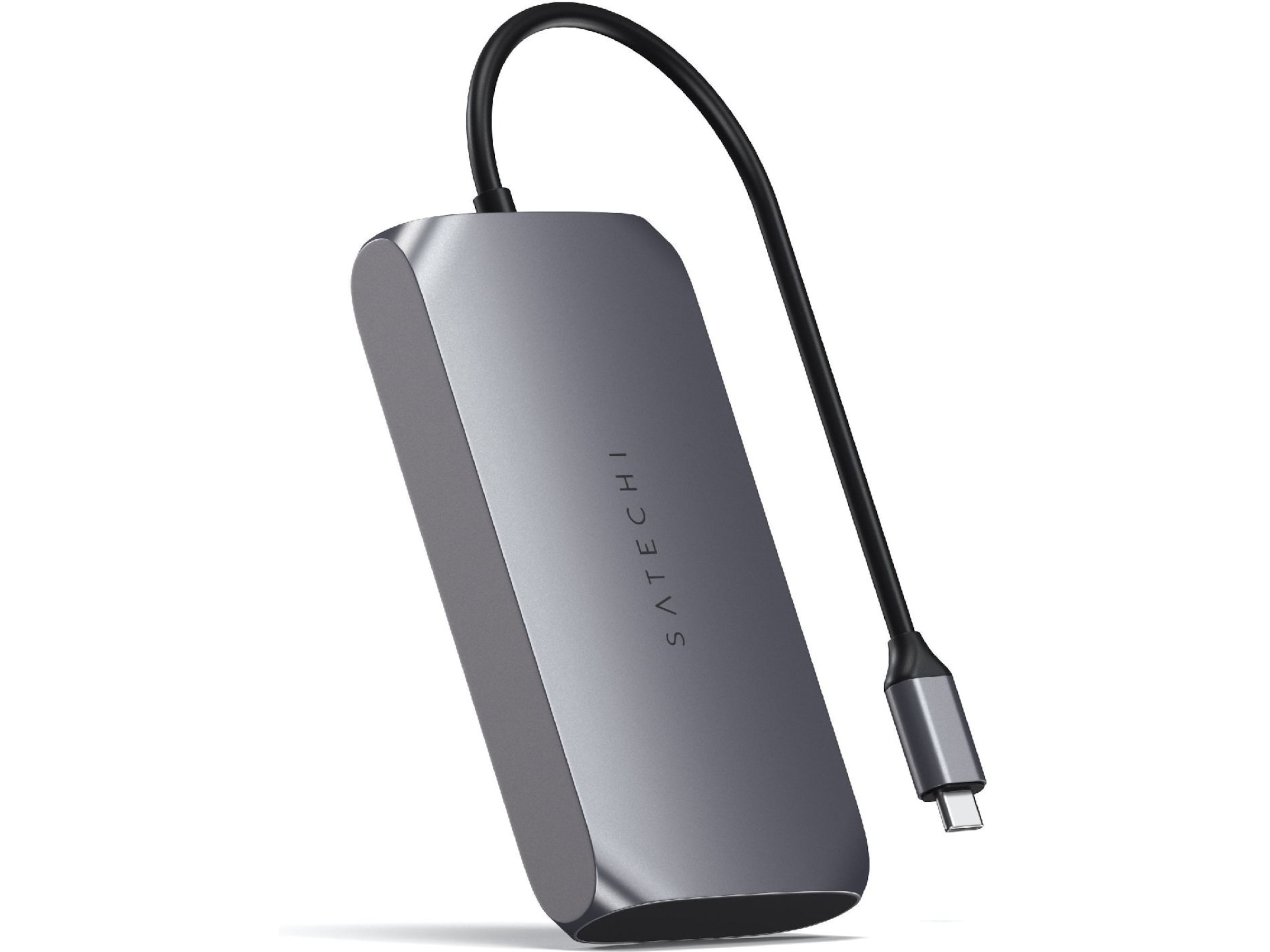 Satechi USB-C M1 Multimedia Adapter (grå) Dockingstation og USB-hub