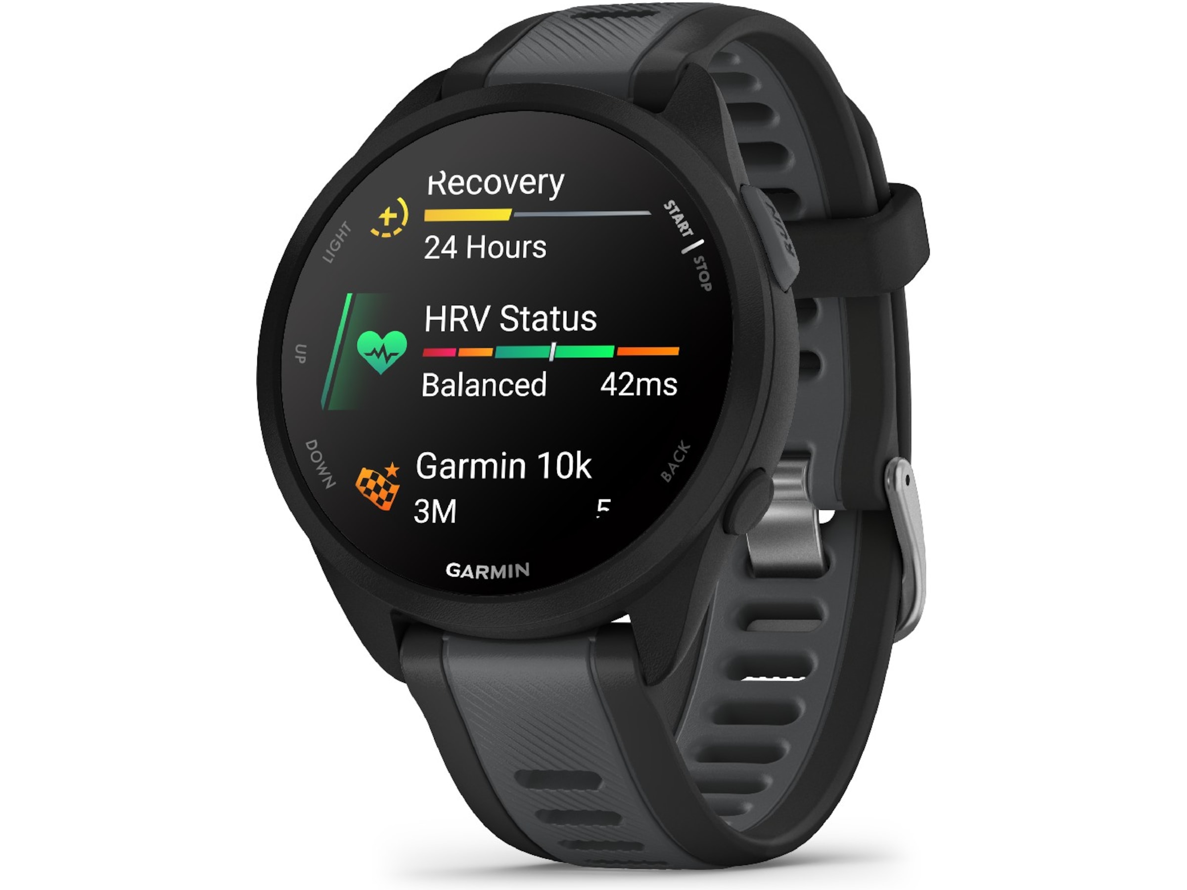 Garmin Forerunner 165 43mm GPS (black/slate gray) Smartwatches