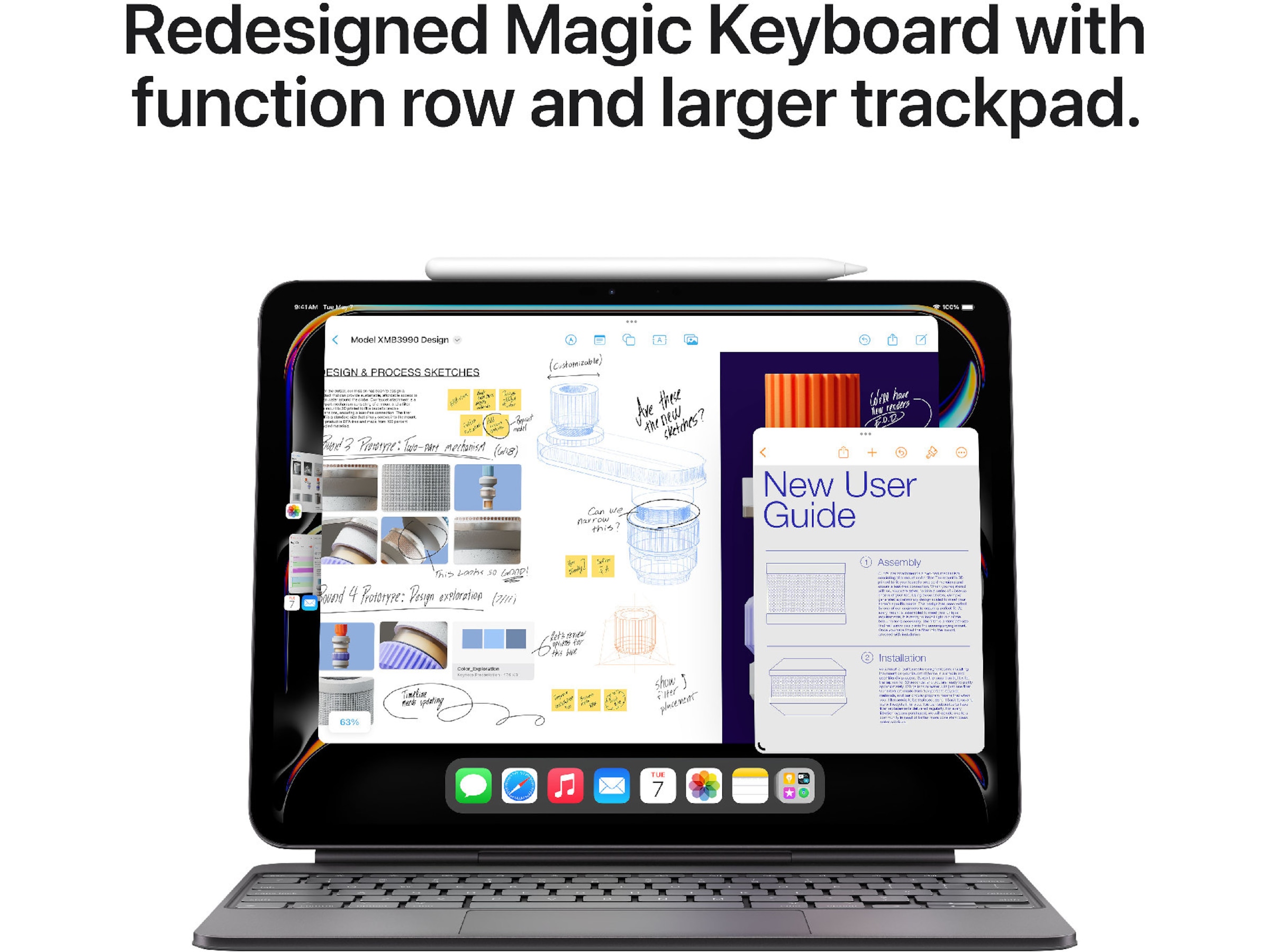 iPad Pro 11" (2024) 1TB WiFi (sølv) Tablets