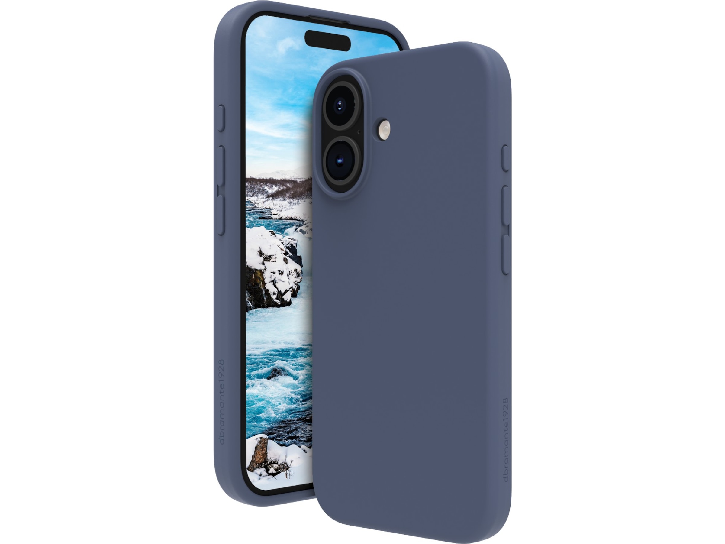 dbramante1928 iPhone 16 Monaco silikone cover (pacific blue) Mobilcover