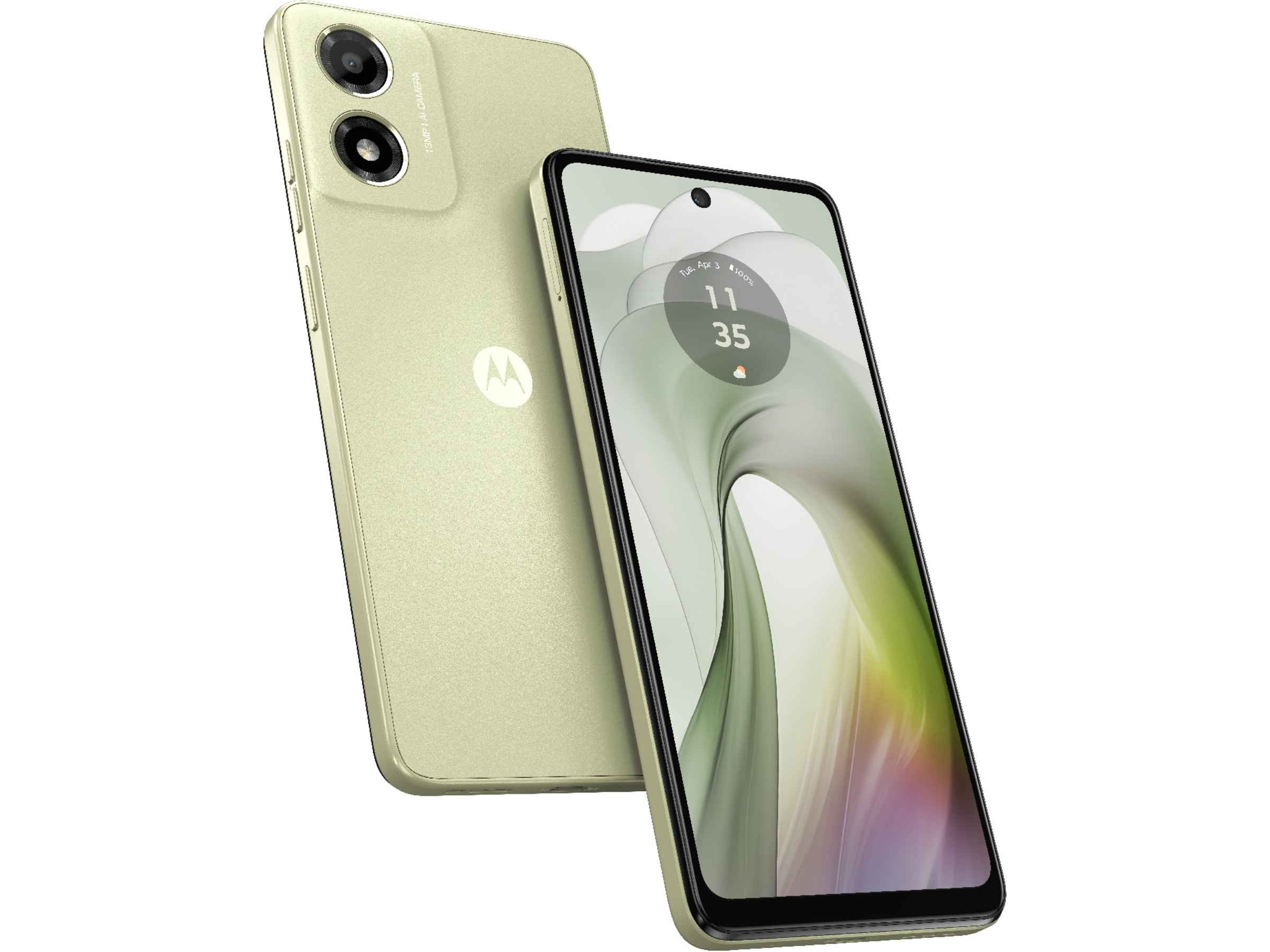 Motorola Moto E14 64GB (pastel green) Mobiltelefoner