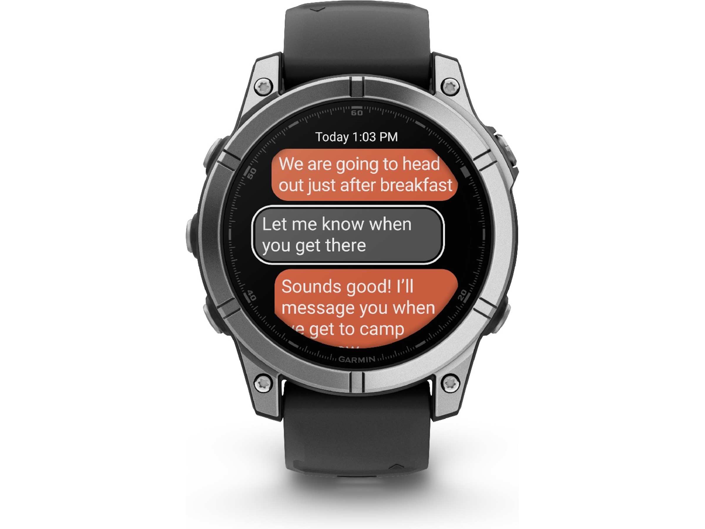 Garmin fenix E 47mm GPS (stainless steel/graphite) Smartwatches