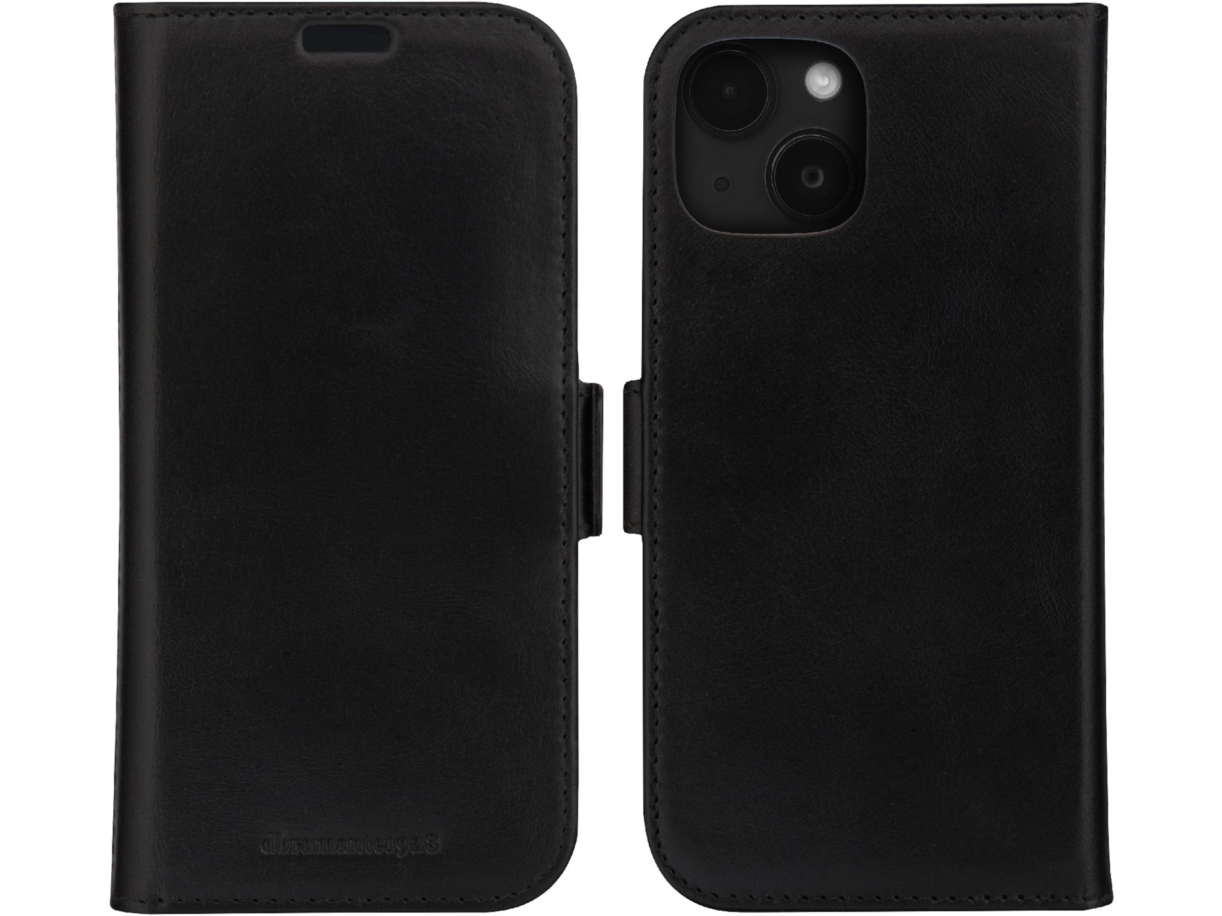 dbramante1928 iPhone 15 Lynge 2-i-1 wallet cover (sort) Mobilcover