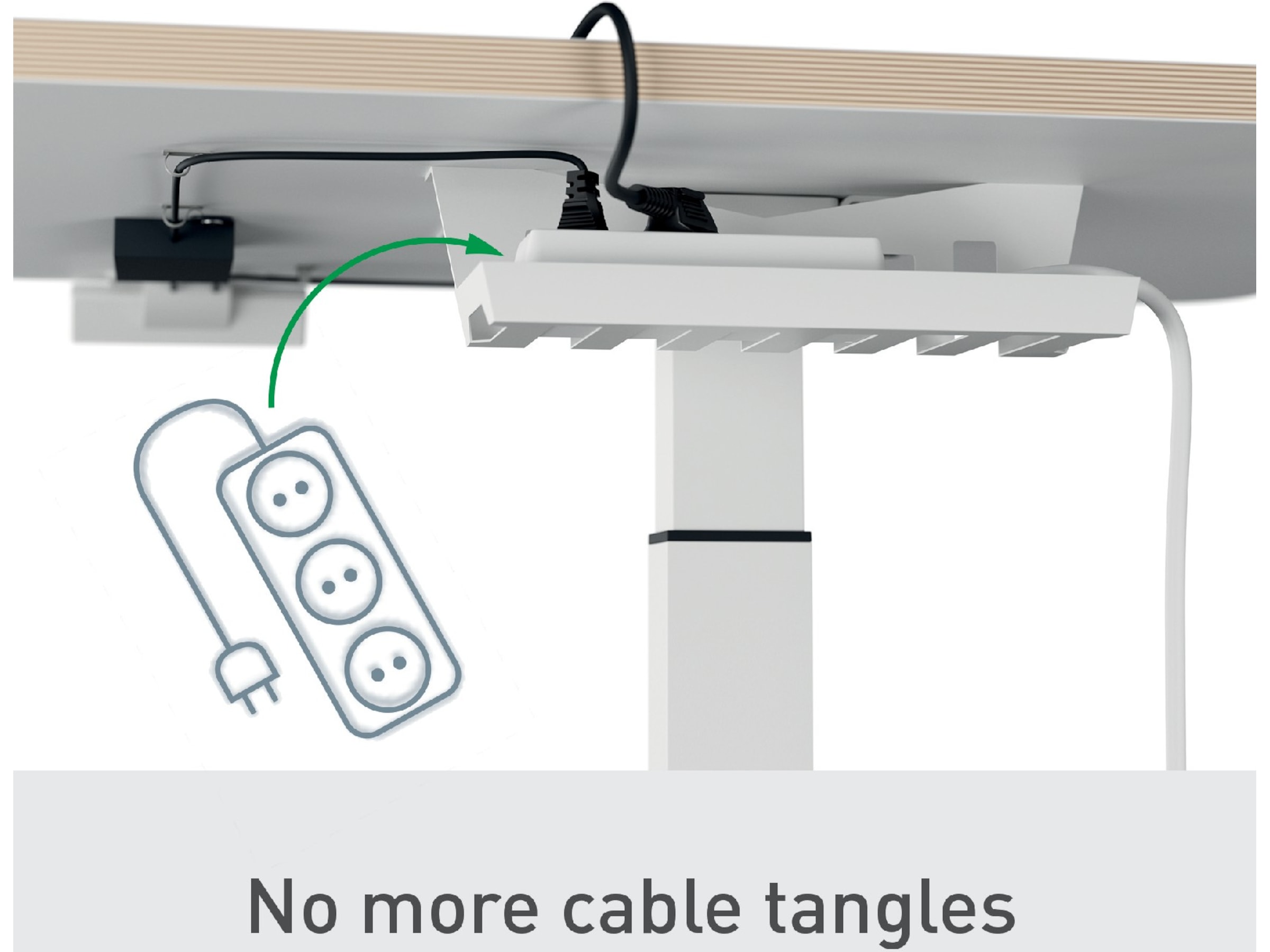 Leitz Ergo Hæve-Sænke Skrivebord, elektrisk, med påmindelse at stå op Aktivitetsborde