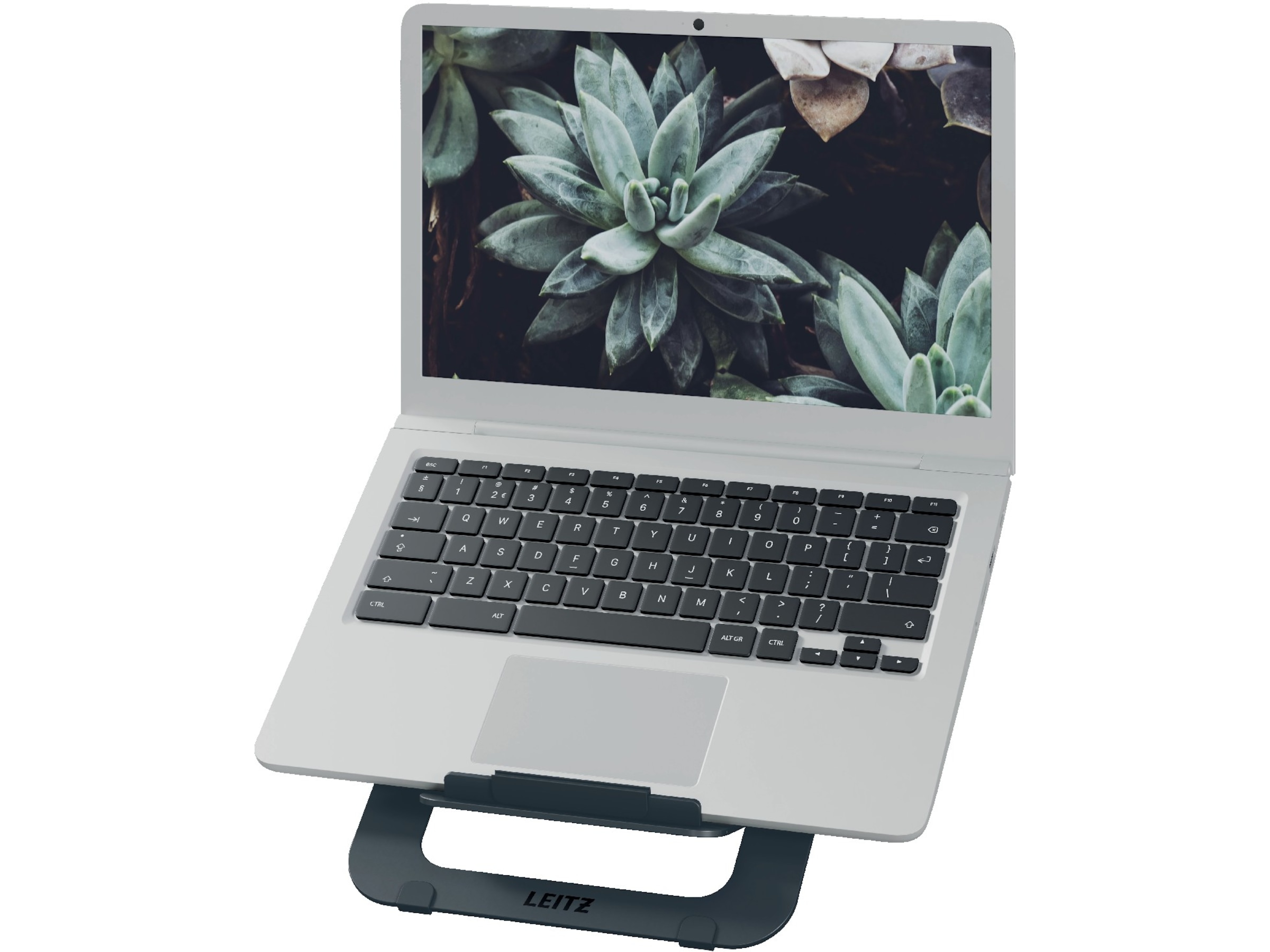 Leitz Ergo Laptop Stand, aluminium ultraflad justerbar Bærbar stativ
