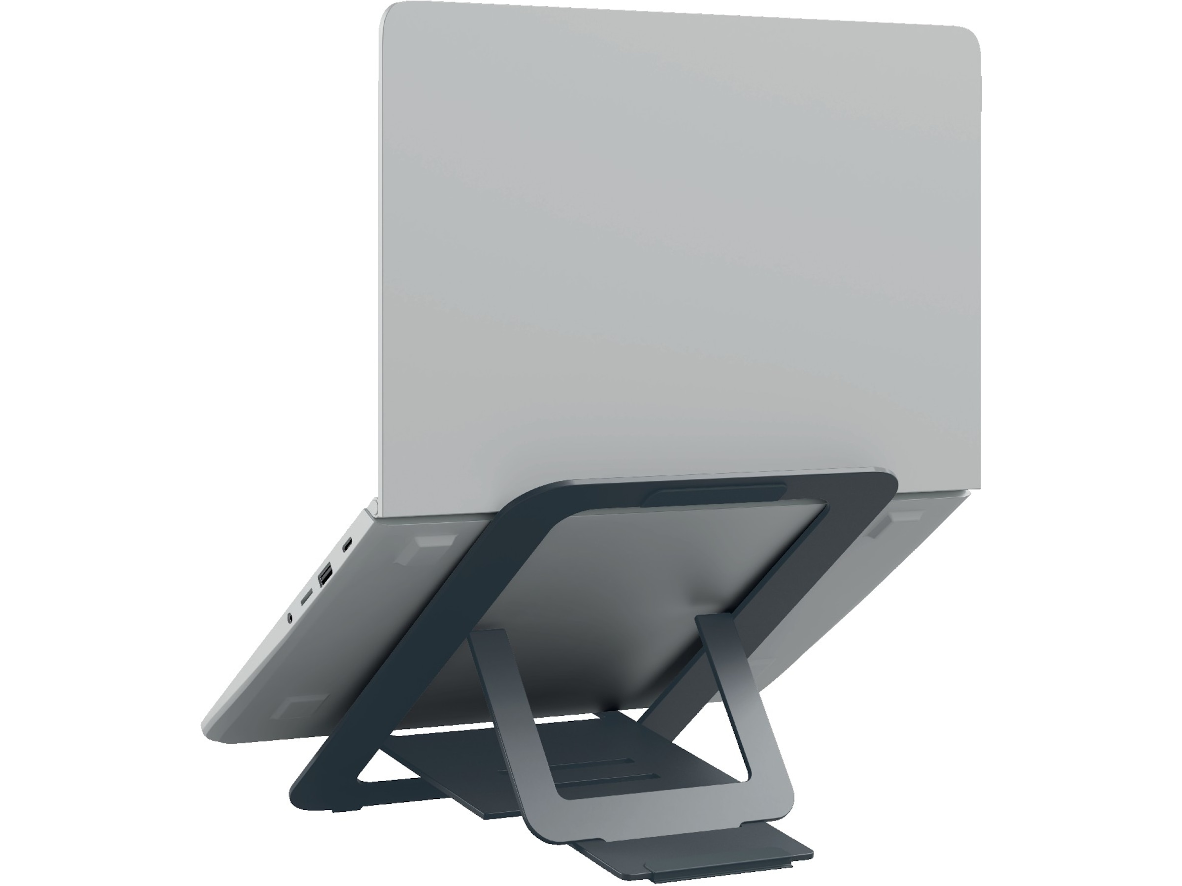 Leitz Ergo Laptop Stand, aluminium ultraflad justerbar Bærbar stativ