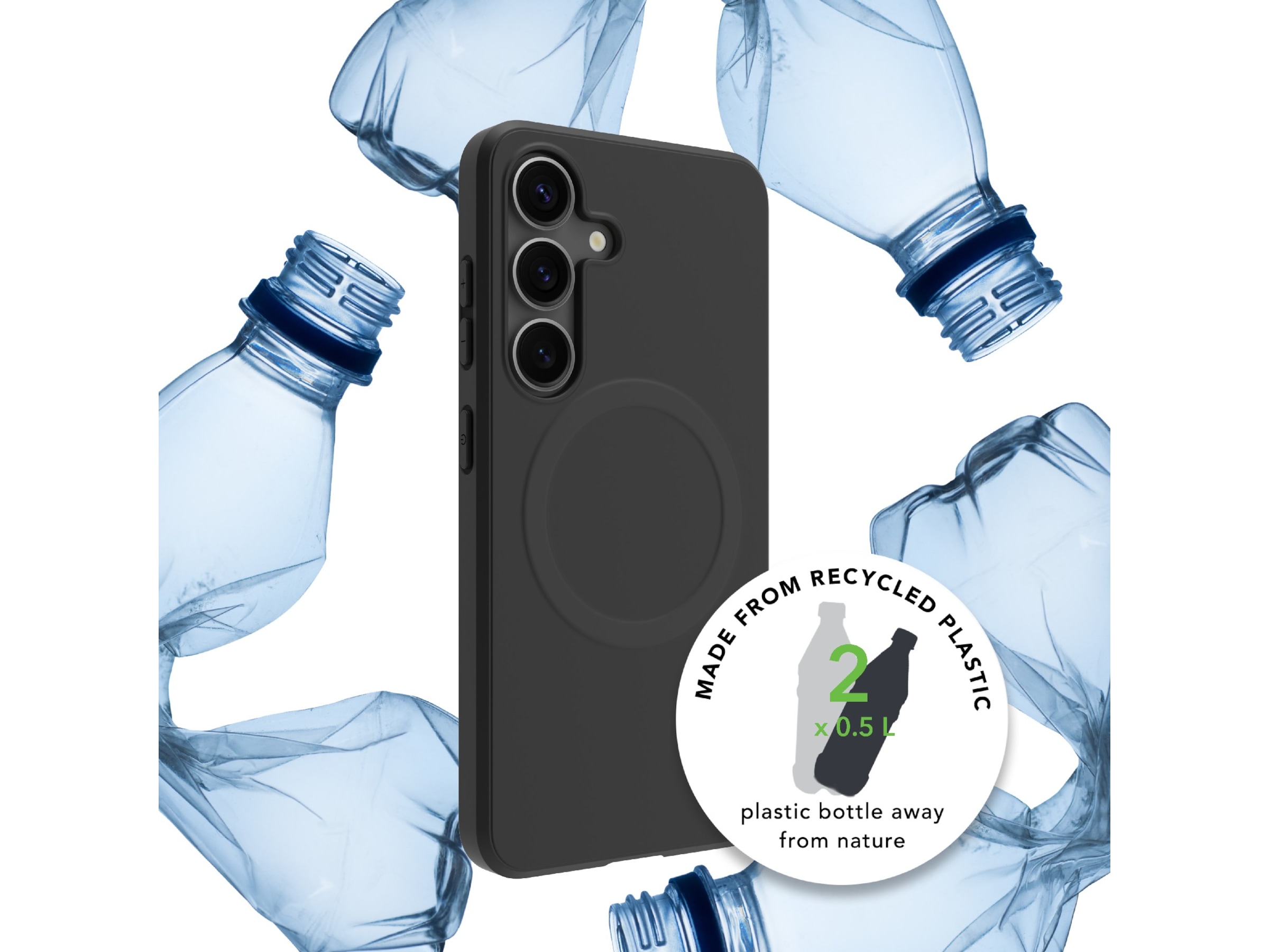 dbramante1928 Galaxy S25 Greenland Pro Qi2 cover (night black) Mobilcover