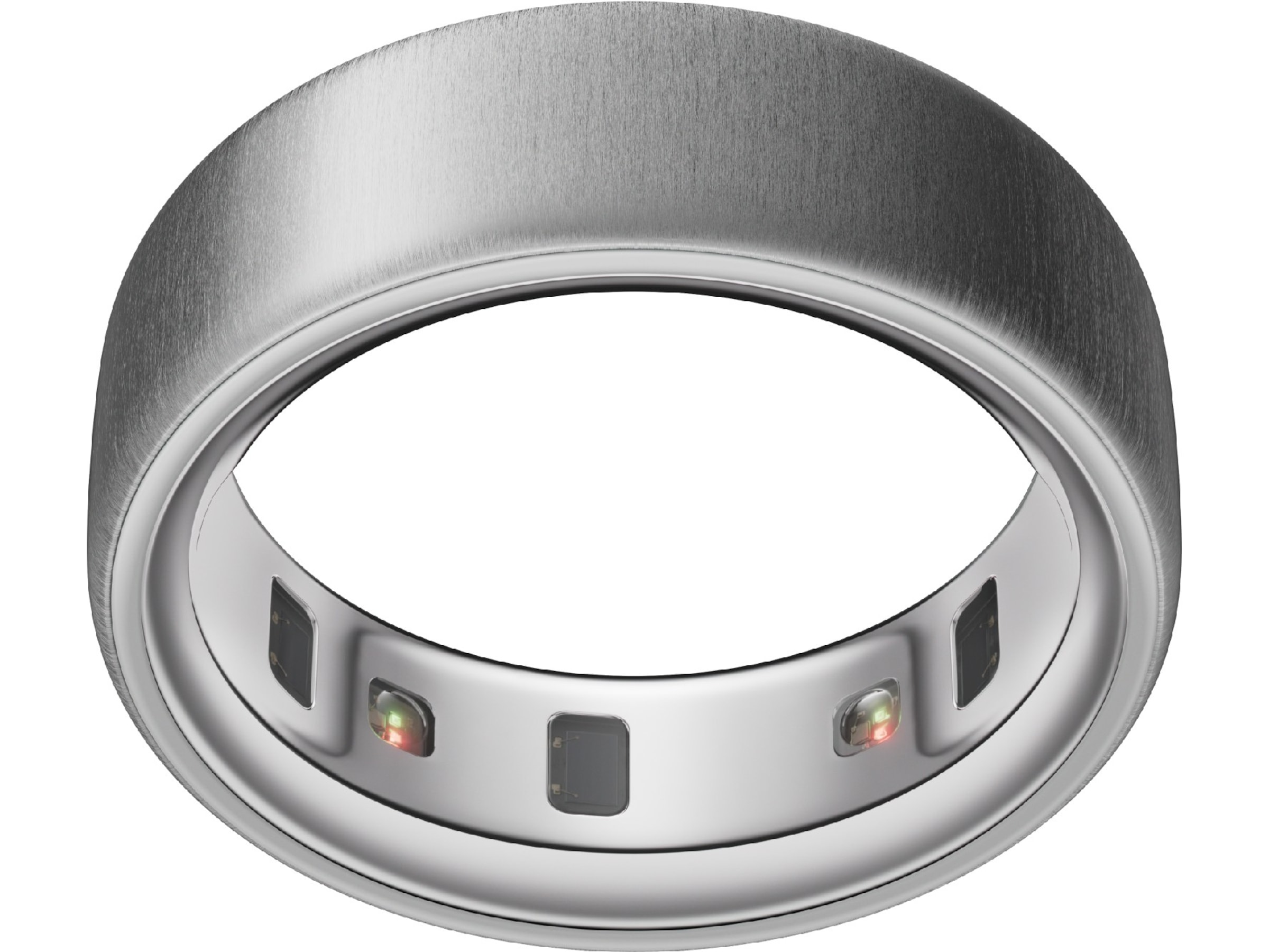 Oura Ring 4 Smart Ring str. 4 (børstet sølv) Smart ring