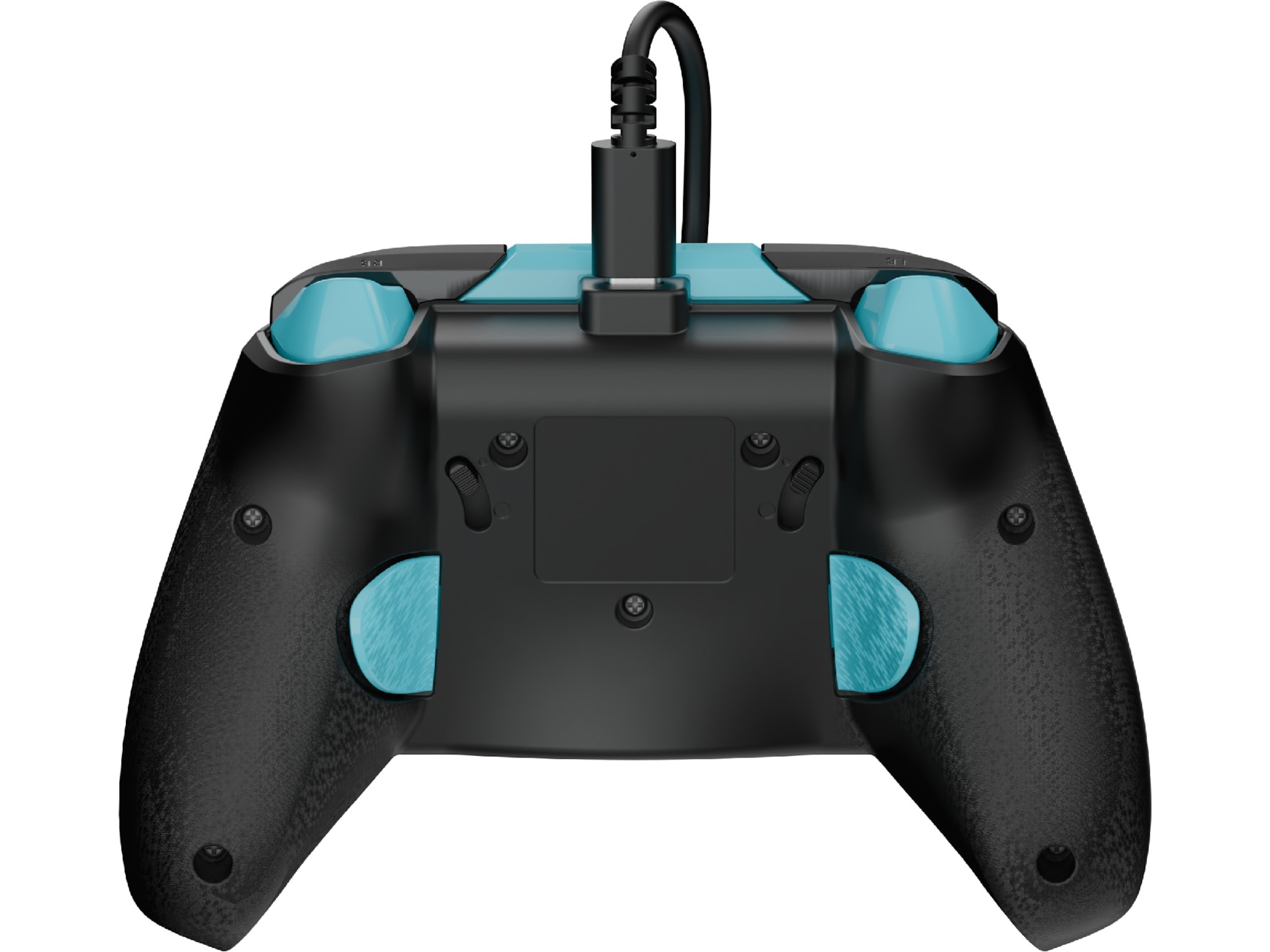 PDP Rematch Glow Wired Controller (titanstål) Tilbehør til spilkonsoller