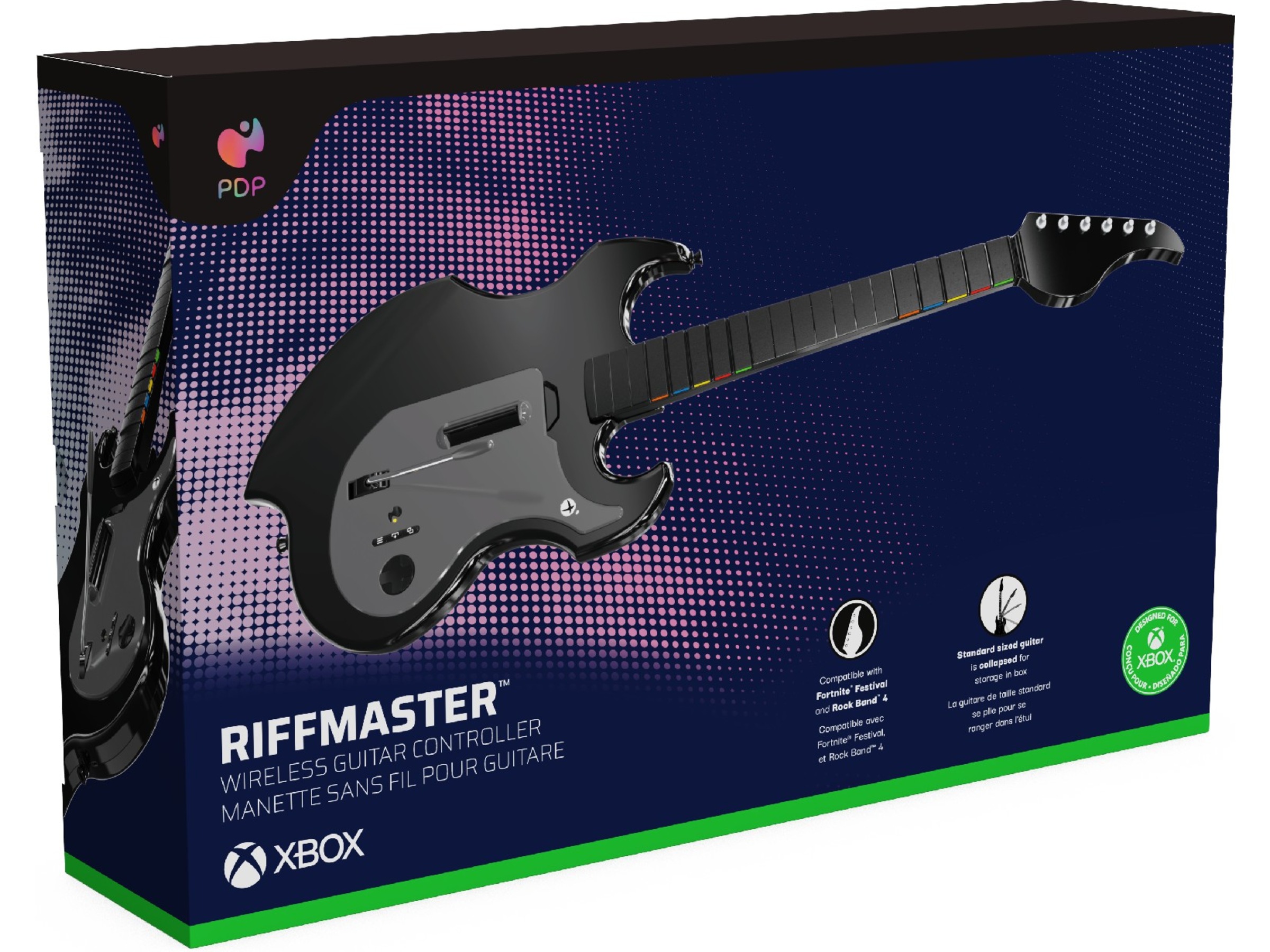 PDP RIFFMASTER Wireless Guitar Controller Tilbehør til spilkonsoller