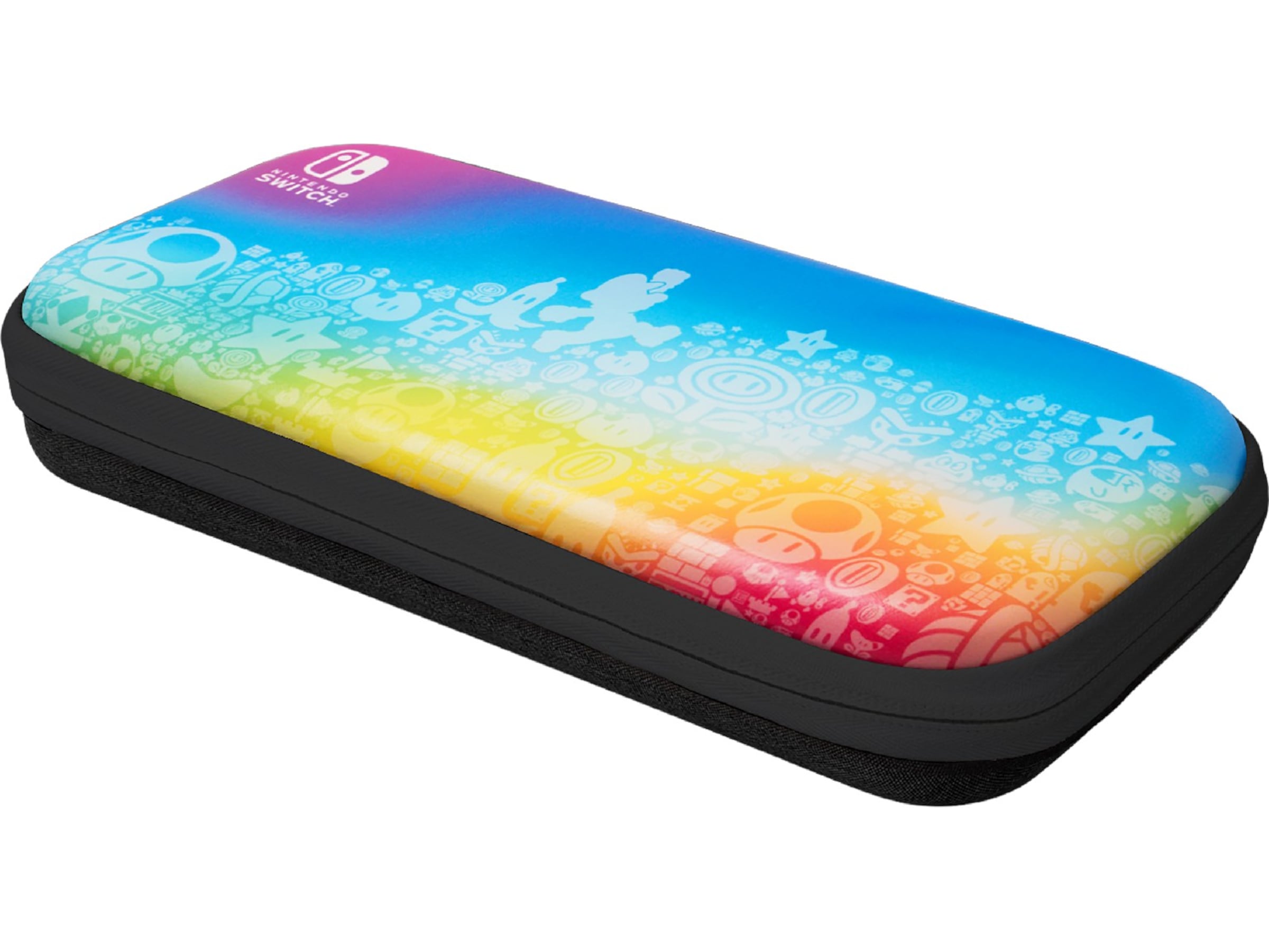 PDP Slim Deluxe Travel Case - Star Spectrum Tilbehør til spilkonsoller