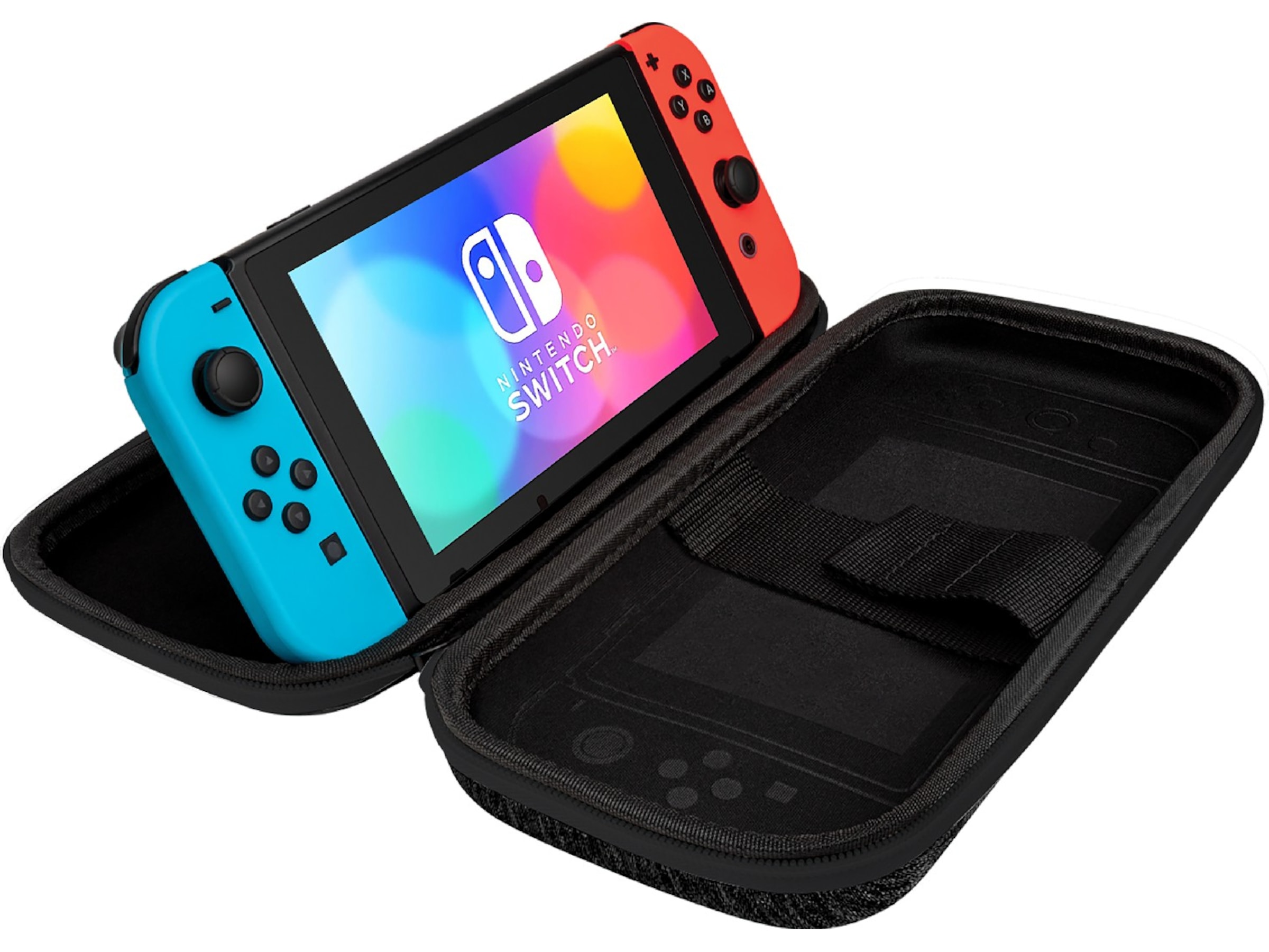 PDP Slim Deluxe Travel Case - Star Spectrum Tilbehør til spilkonsoller