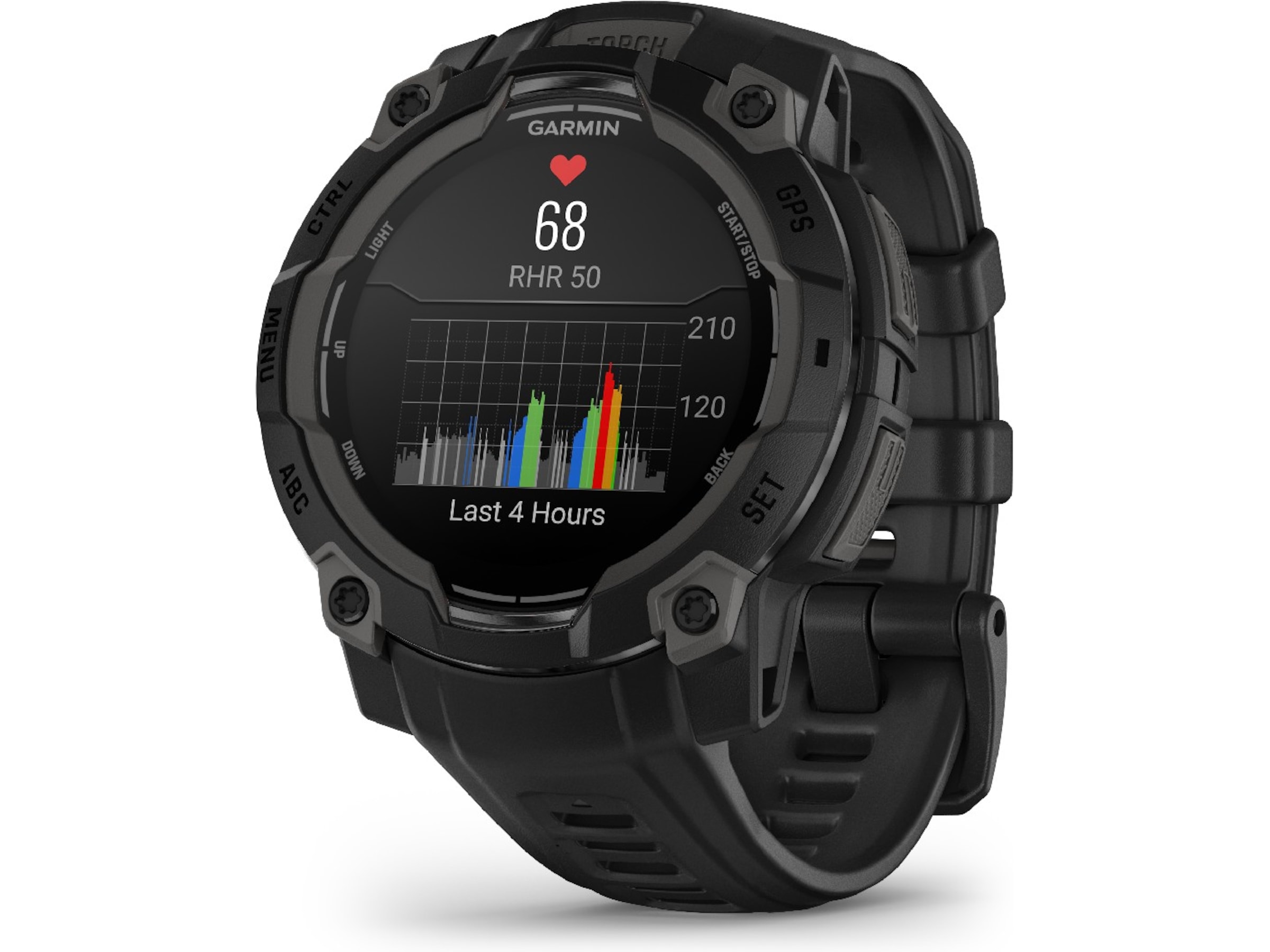 Garmin Instinct 3 AMOLED 45mm (sort) Smartwatches