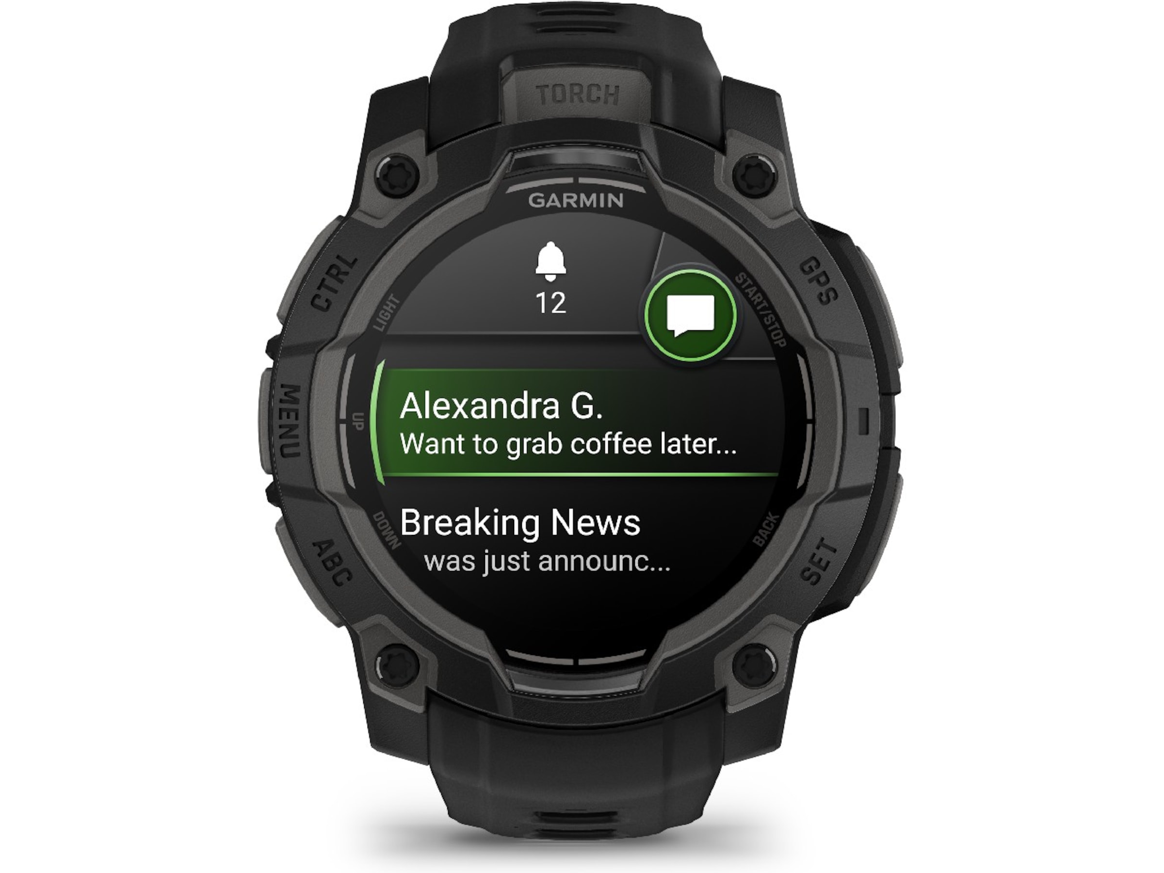 Garmin Instinct 3 AMOLED 45mm (sort) Smartwatches