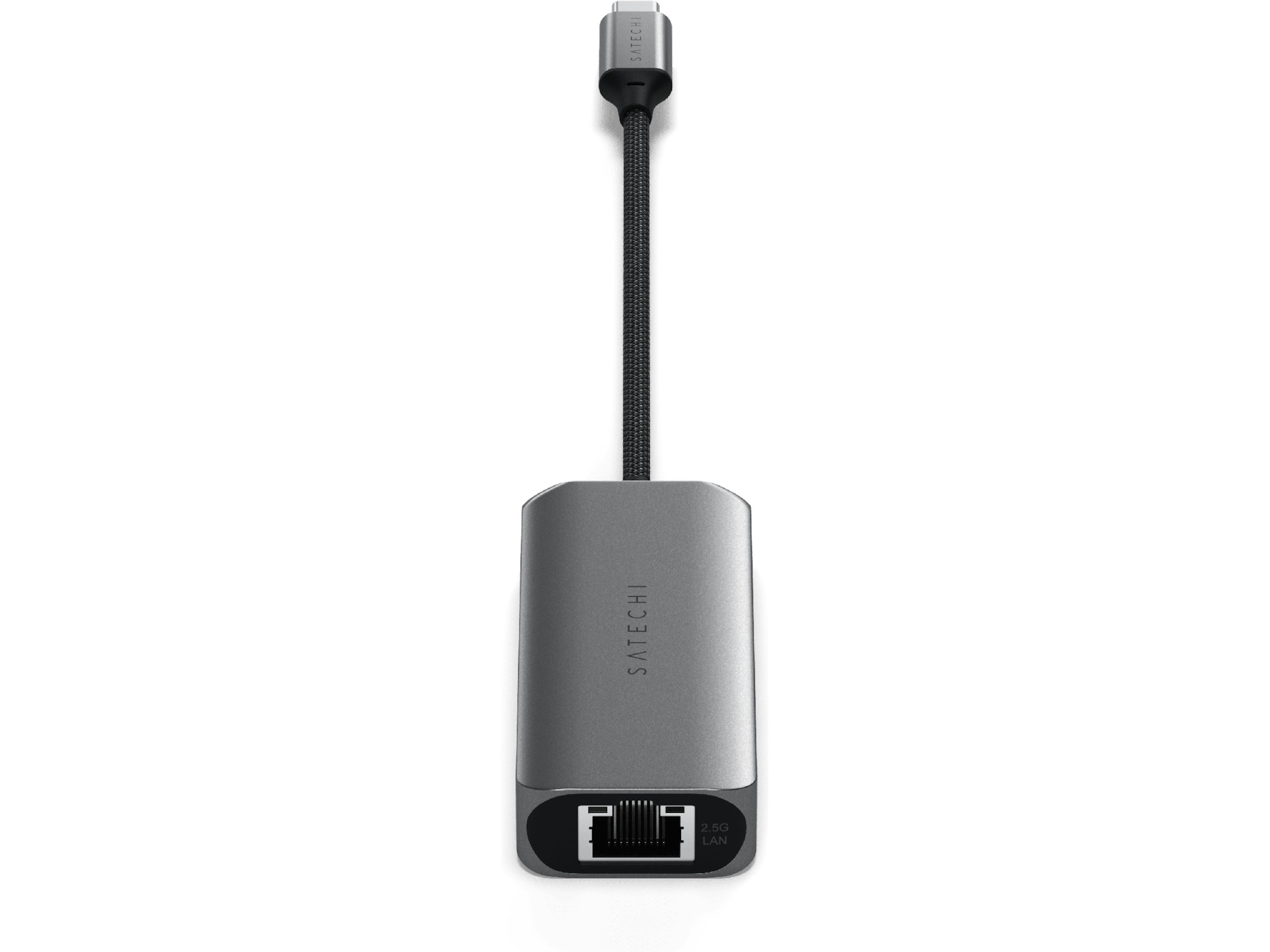 Satechi 4-in-1 USB-C og Ethernet docking (space gray) Dockingstation og USB-hub