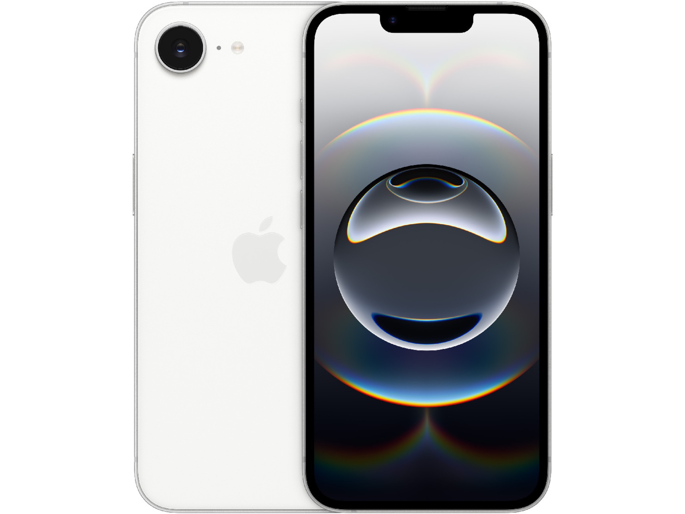 iPhone 16e 256GB (hvid) Mobiltelefoner