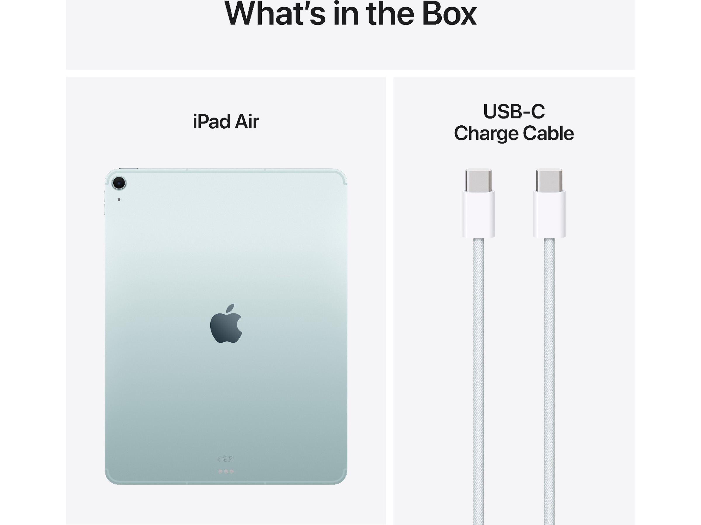 iPad Air 13" (2025) 128GB 5G (blå) Tablets