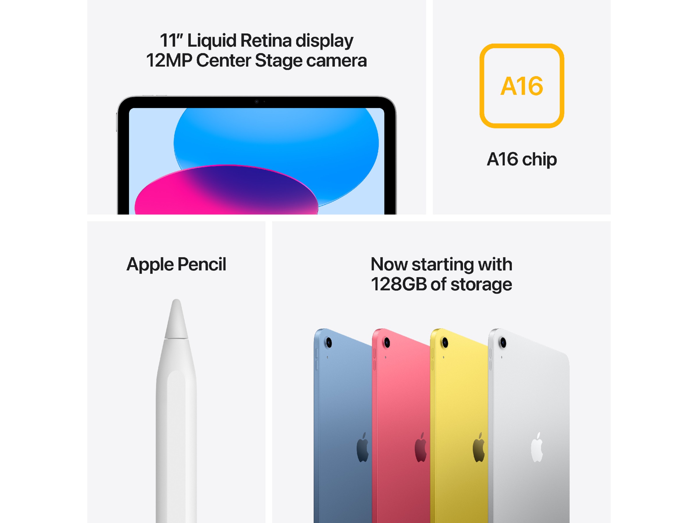 iPad 11" (2025) 128GB 5G (lyserød) Tablets