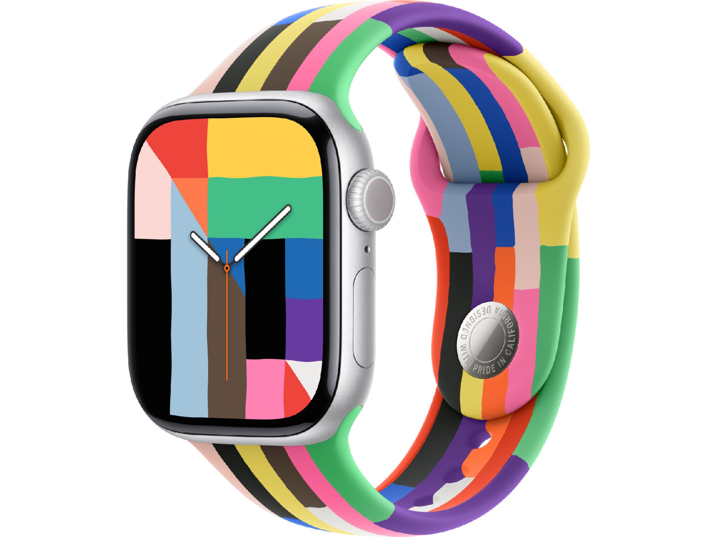 Apple Watch 42mm Sport Band Pride Edition Rem