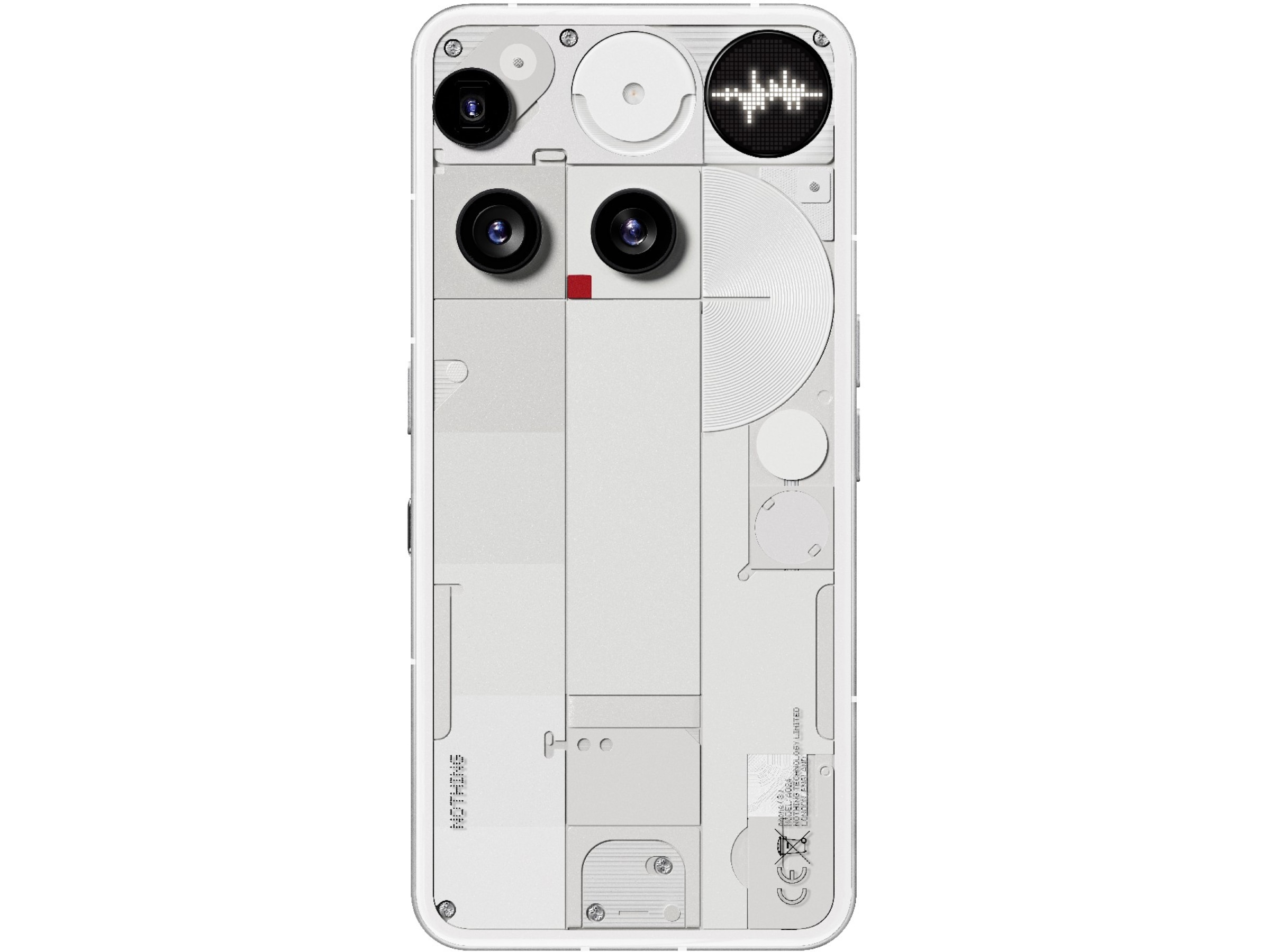 Nothing Phone (3) 512GB (hvid) Mobiltelefoner