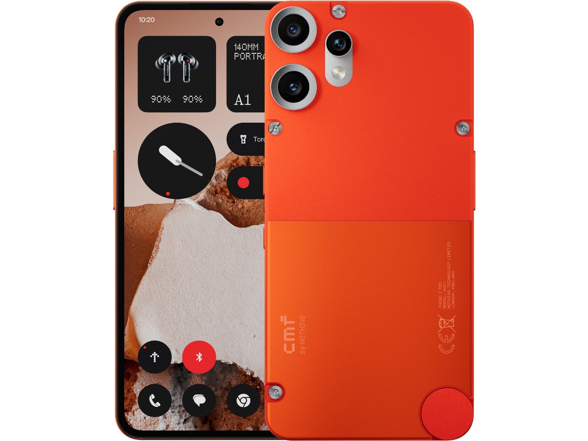 CMF Phone 2 Pro 128GB (orange) Mobiltelefoner