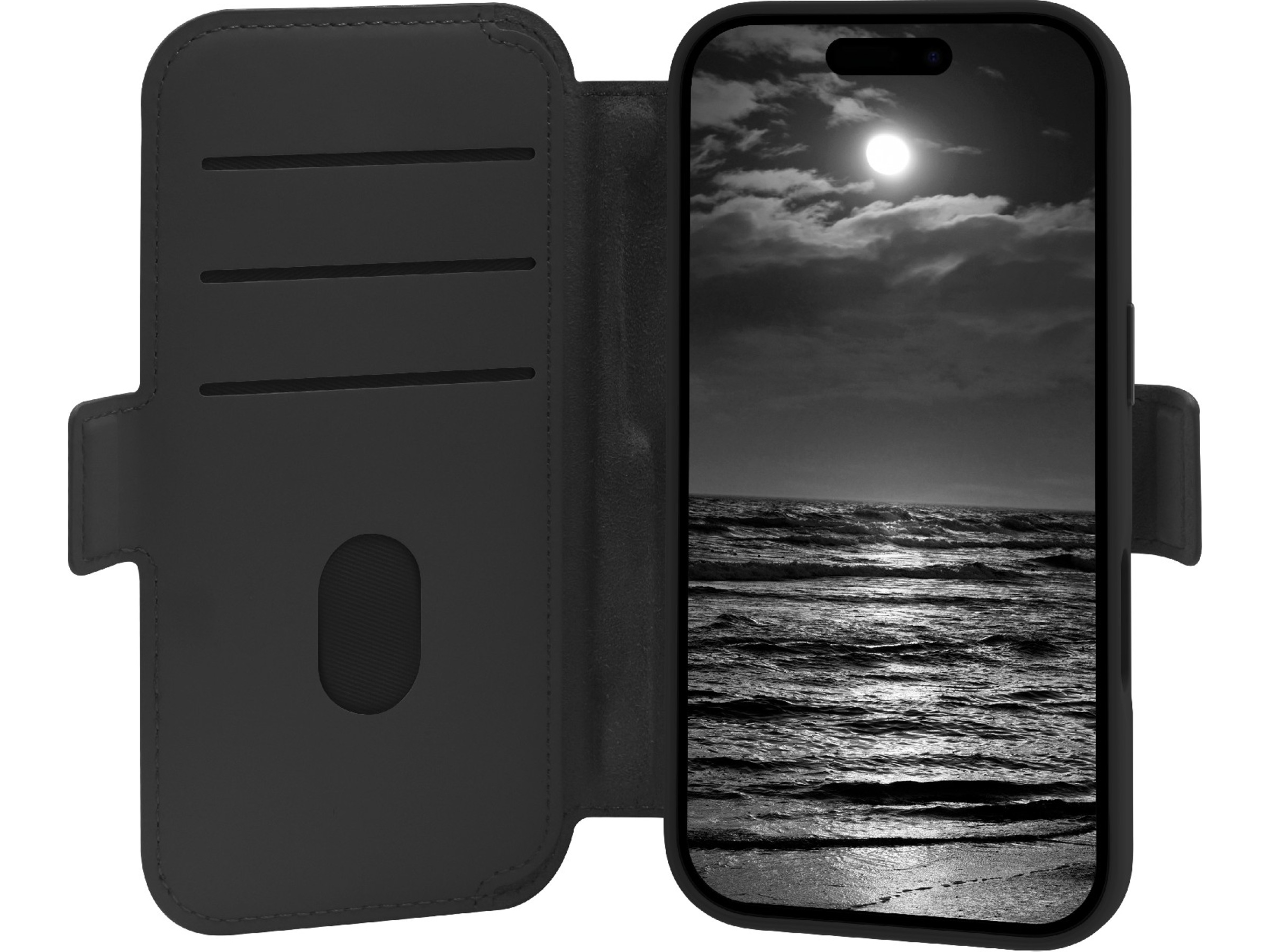 dbramante1928 iPhone 17 Lynge 2-i-1 Wallet cover (midnight) Mobilcover