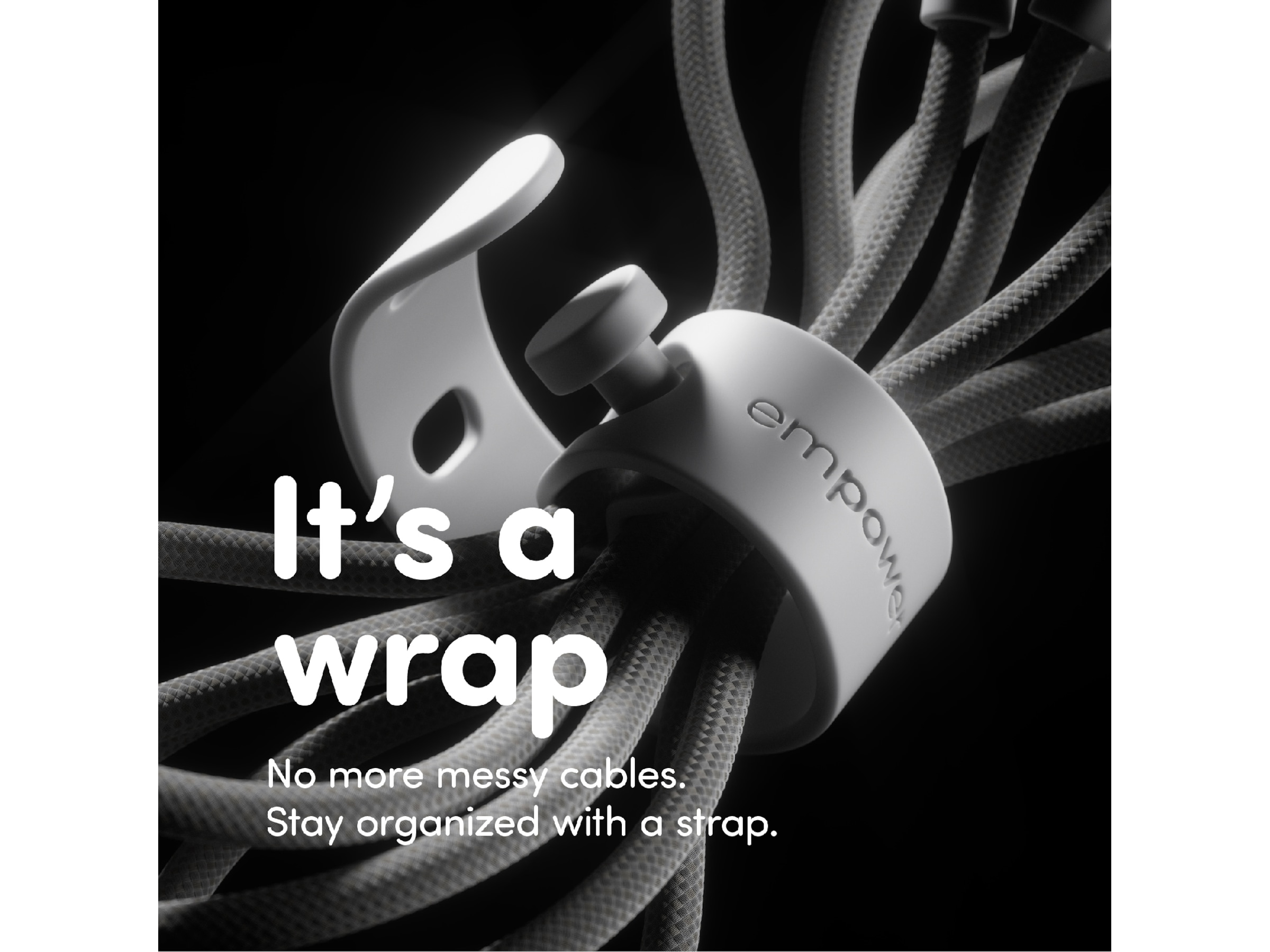 PanzerGlass Racing 60W USB-C kabel, 2m (sort) USB-kabler