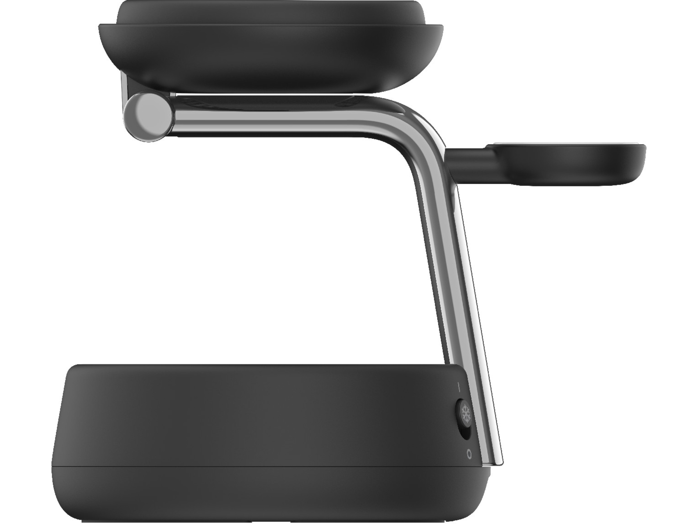 Belkin UltraCharge Pro 3-i-1 Qi2 Ladestation (charcoal) Trådløs oplader