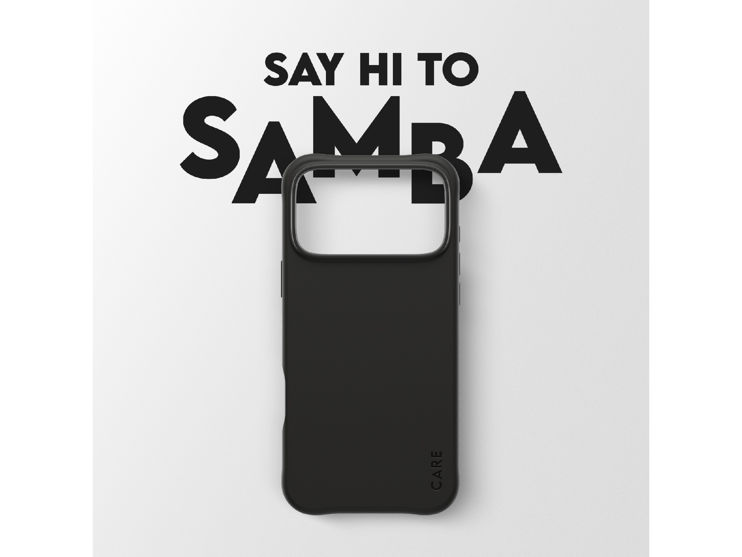 PanzerGlass CARE iPhone 17 Pro Max Samba Hardcase cover (sort) Mobilcover