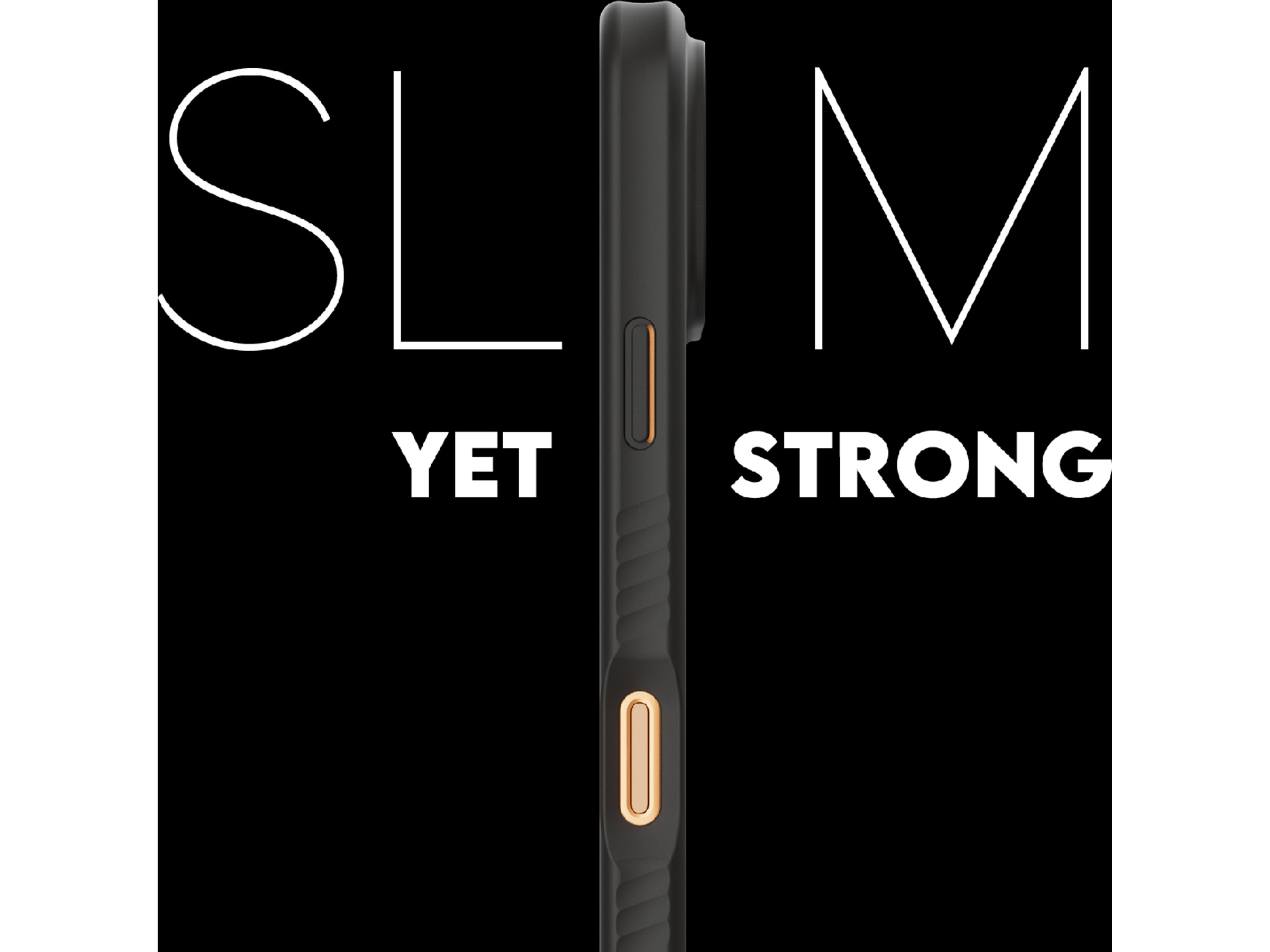 PanzerGlass CARE iPhone 17 Pro Max Samba Hardcase cover (sort) Mobilcover