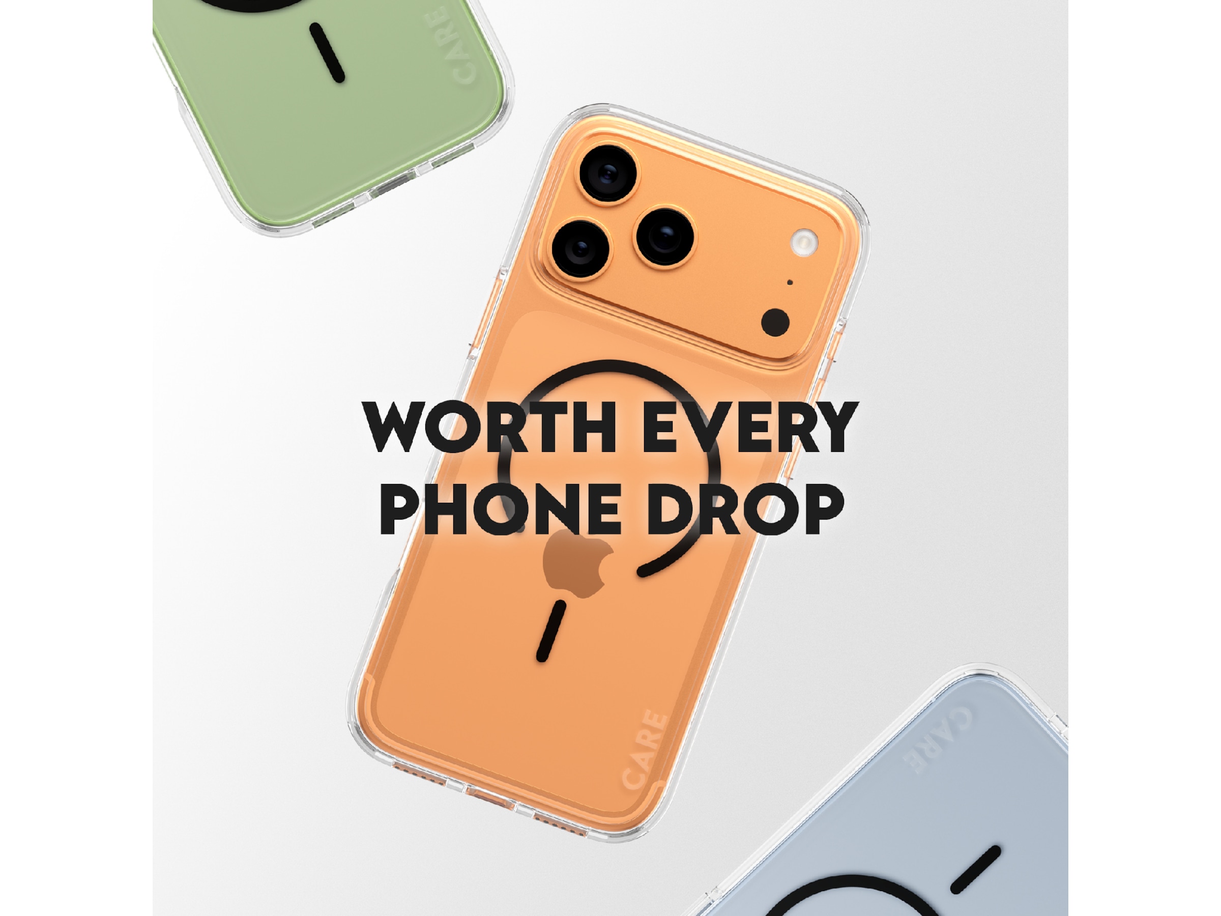 PanzerGlass CARE iPhone 17 Pro Max Urban Explorer cover (gennemsigtig/sort) Mobilcover