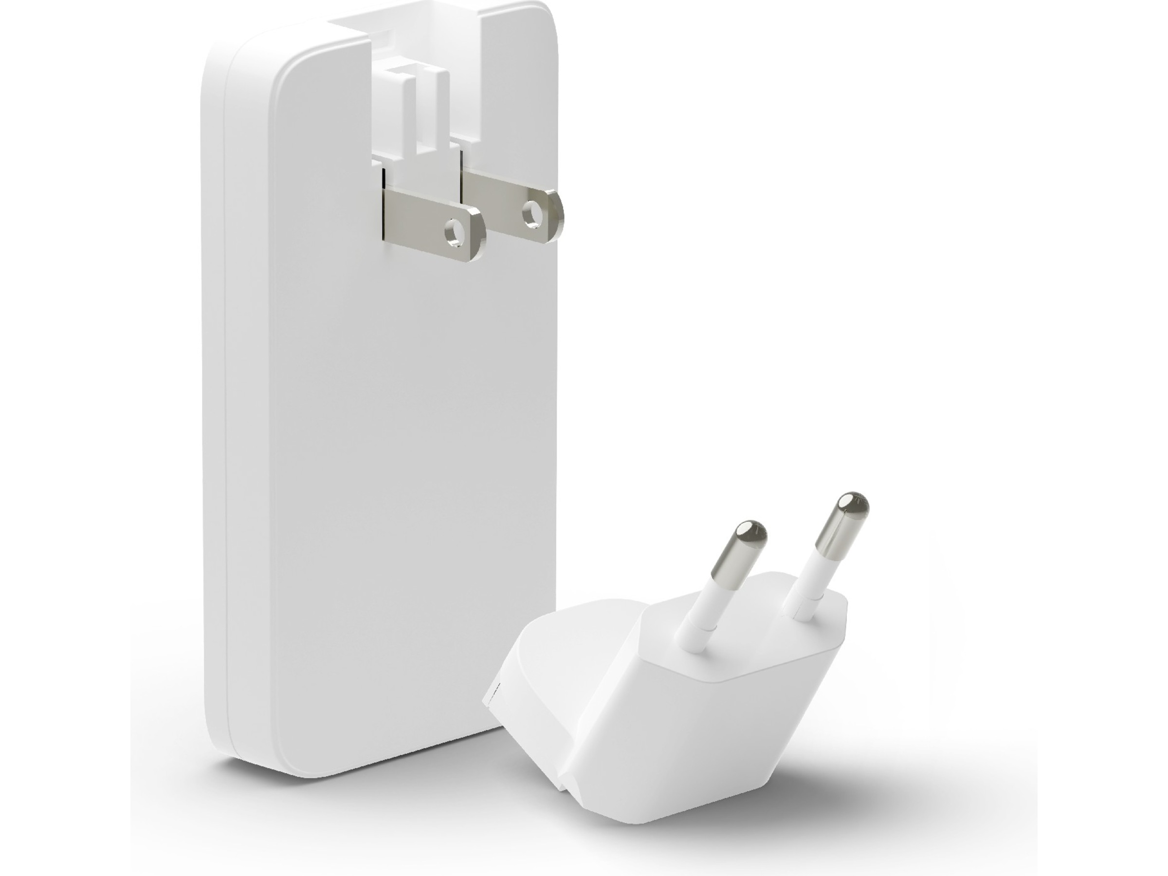 dbramante1928 re-charge Pro EU/US Slim Vægoplader (hvid) Mobilopladere