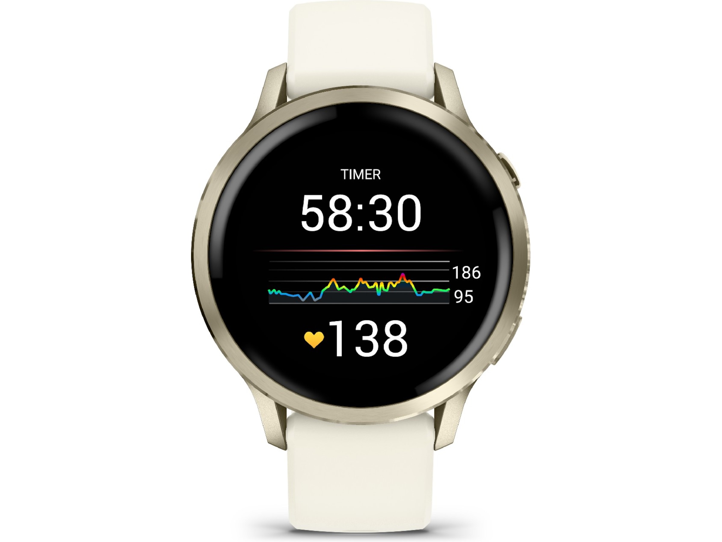 Garmin Venu 4 41mm GPS (lunar gold/bone) Smartwatches