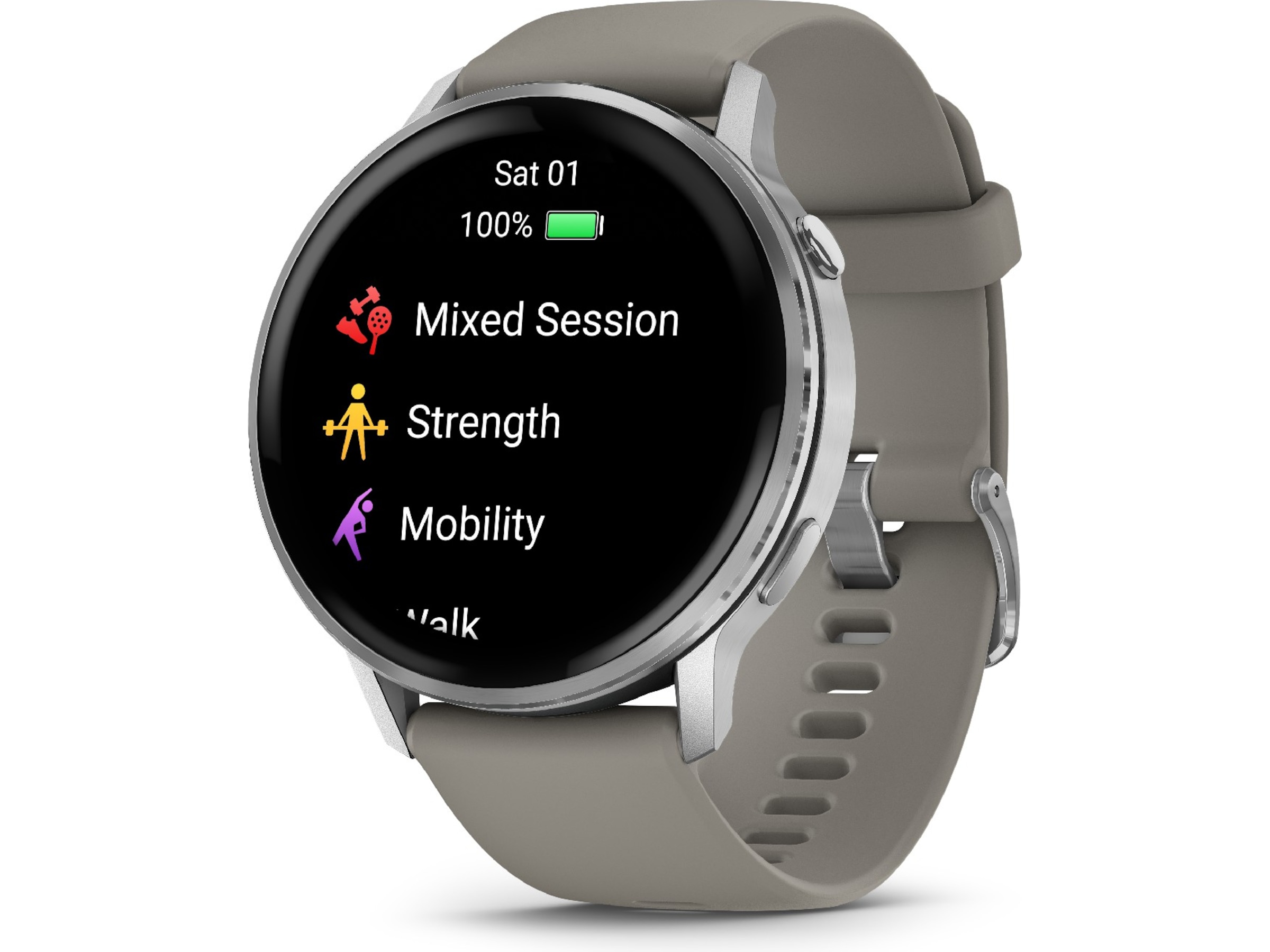 Garmin Venu 4 45mm GPS (silver/gray) Smartwatches