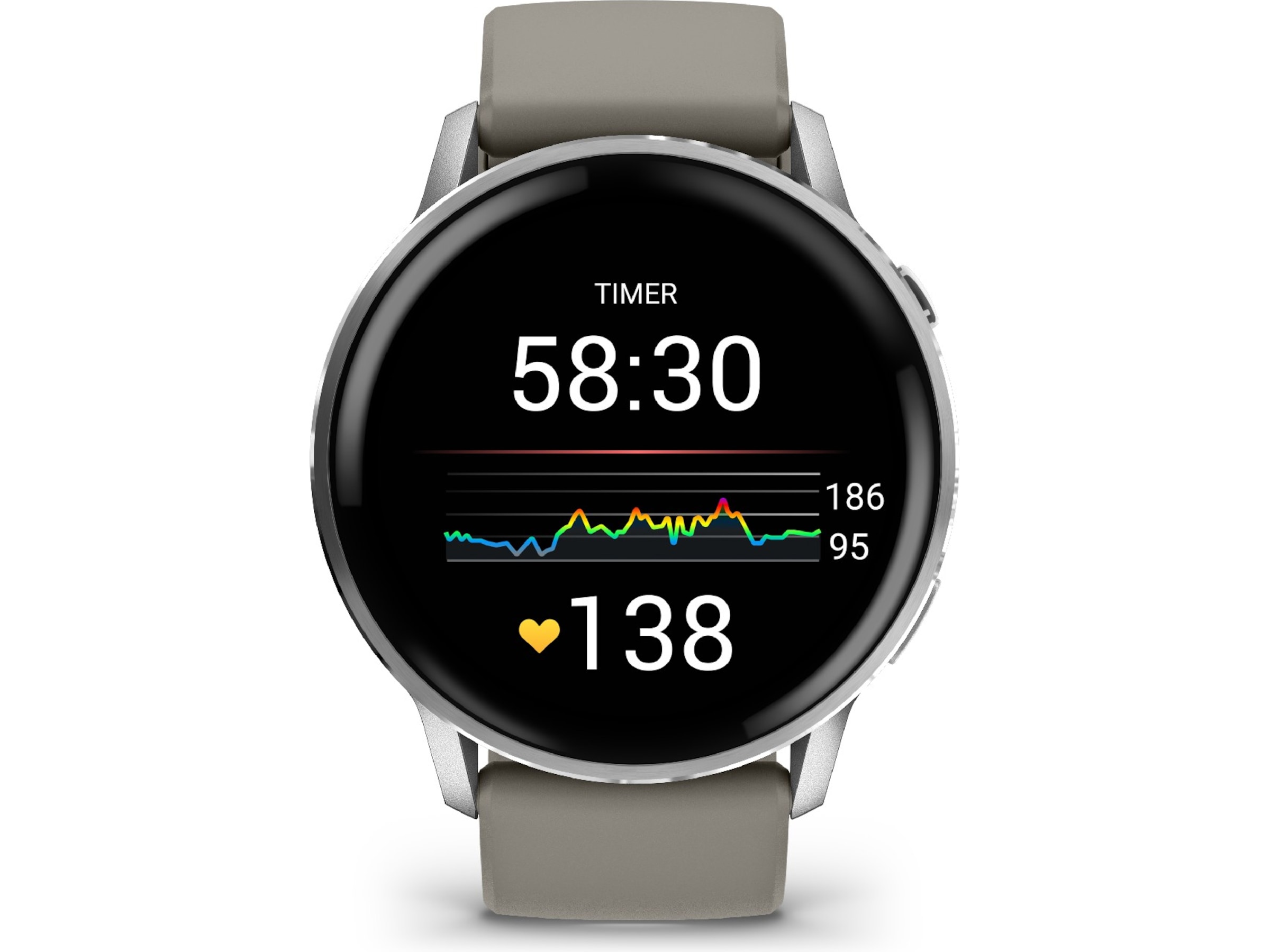 Garmin Venu 4 45mm GPS (silver/gray) Smartwatches