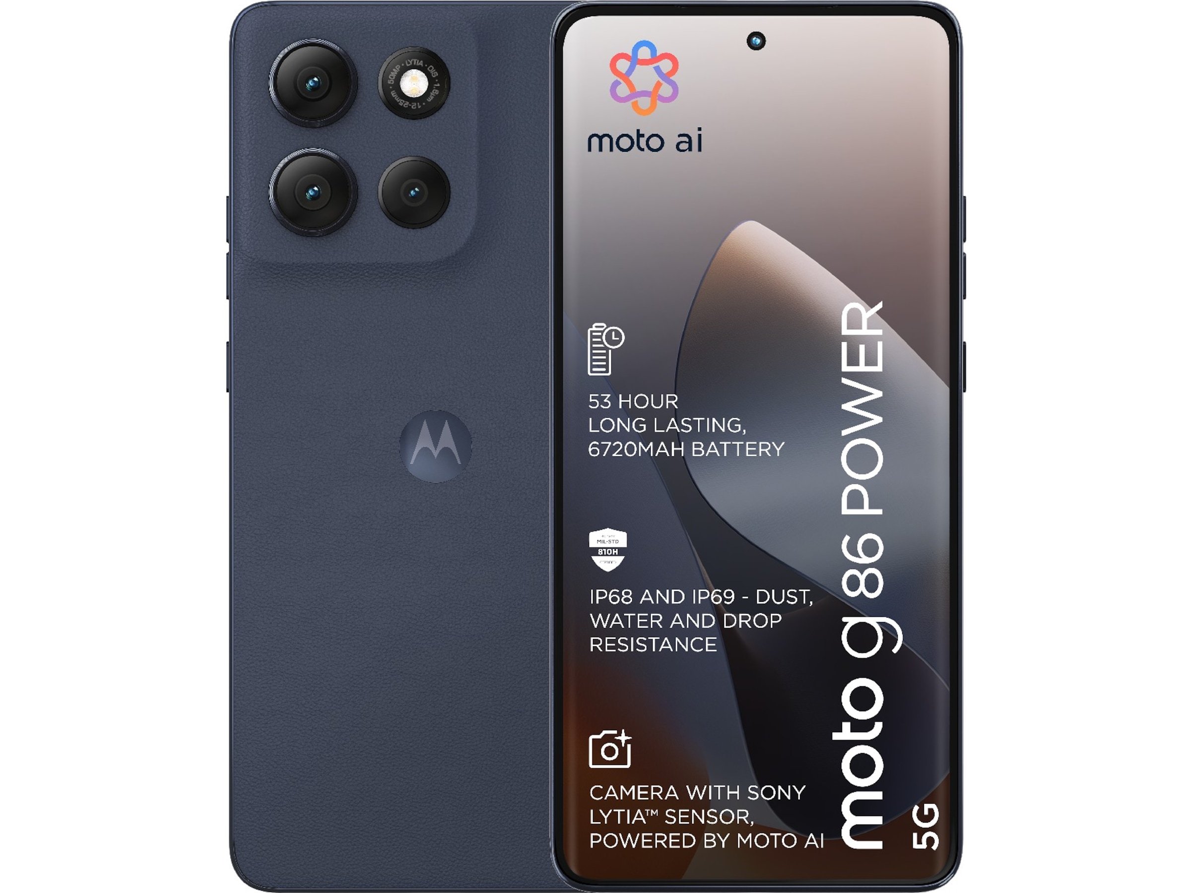 Motorola G86  Power 512GB (spellbound) Mobiltelefoner