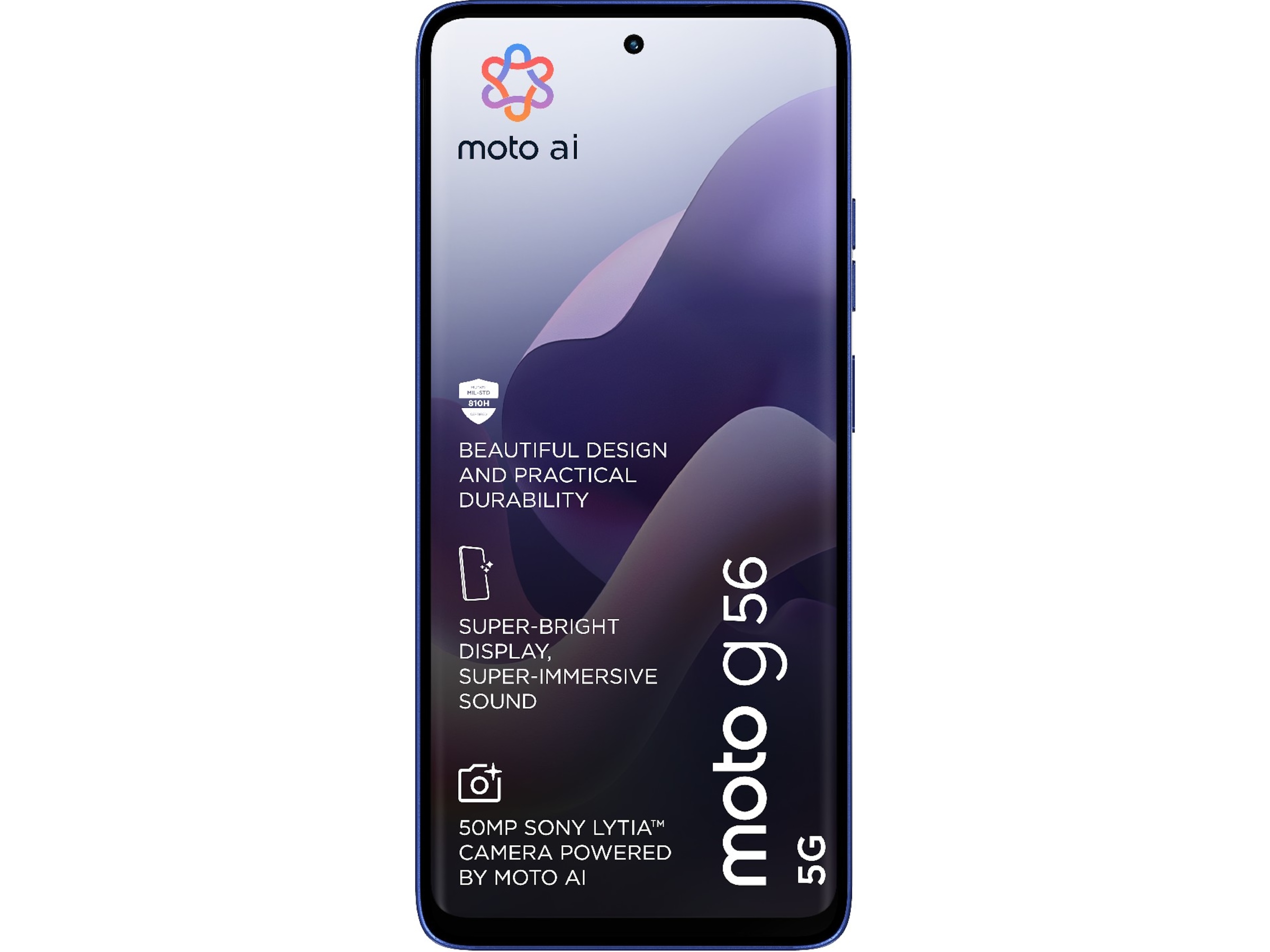 Motorola G56 256GB (dazzling blue) Mobiltelefoner