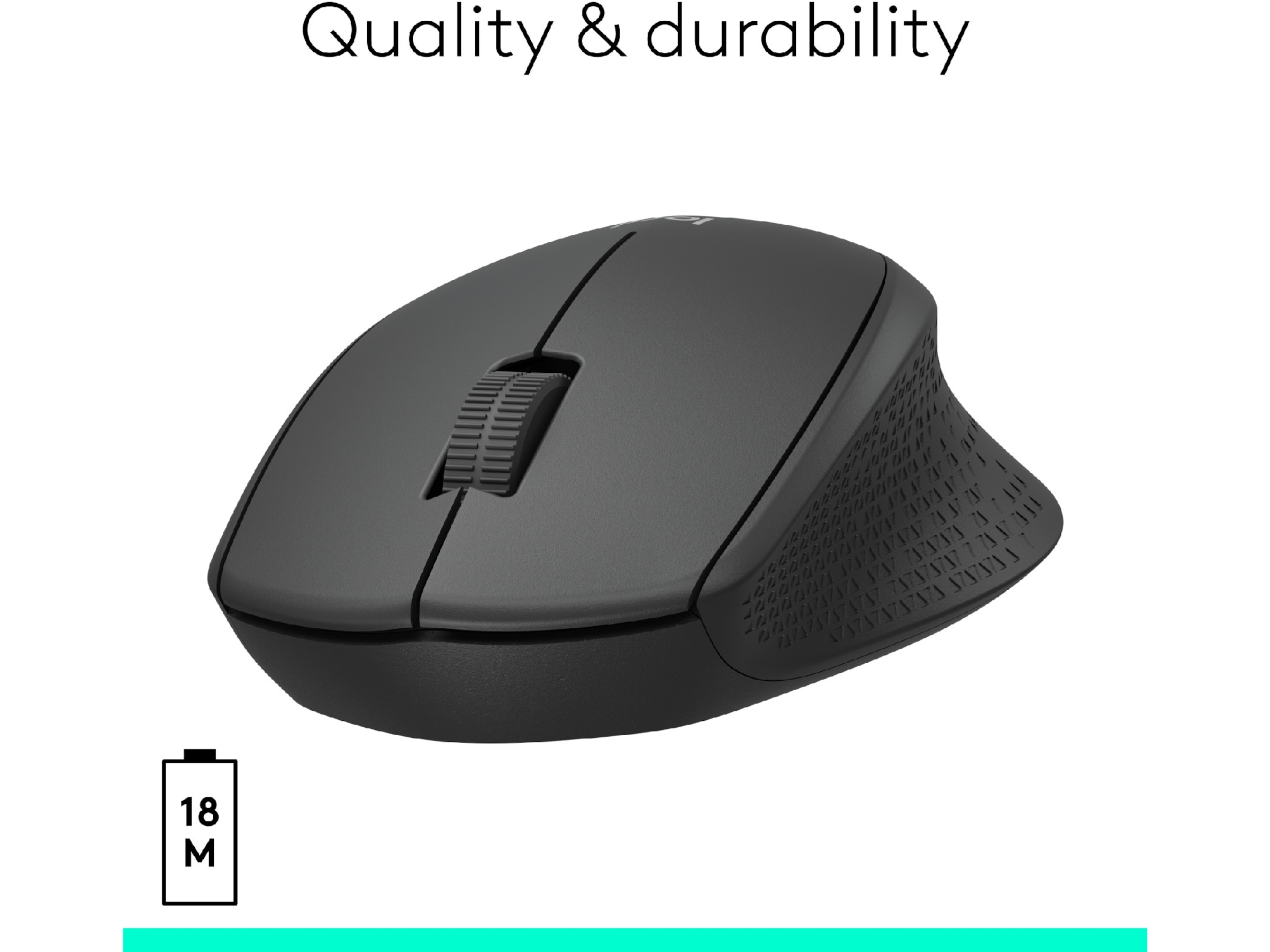 Logitech M330 Silent Plus trådløs Computermus (sort) Mus