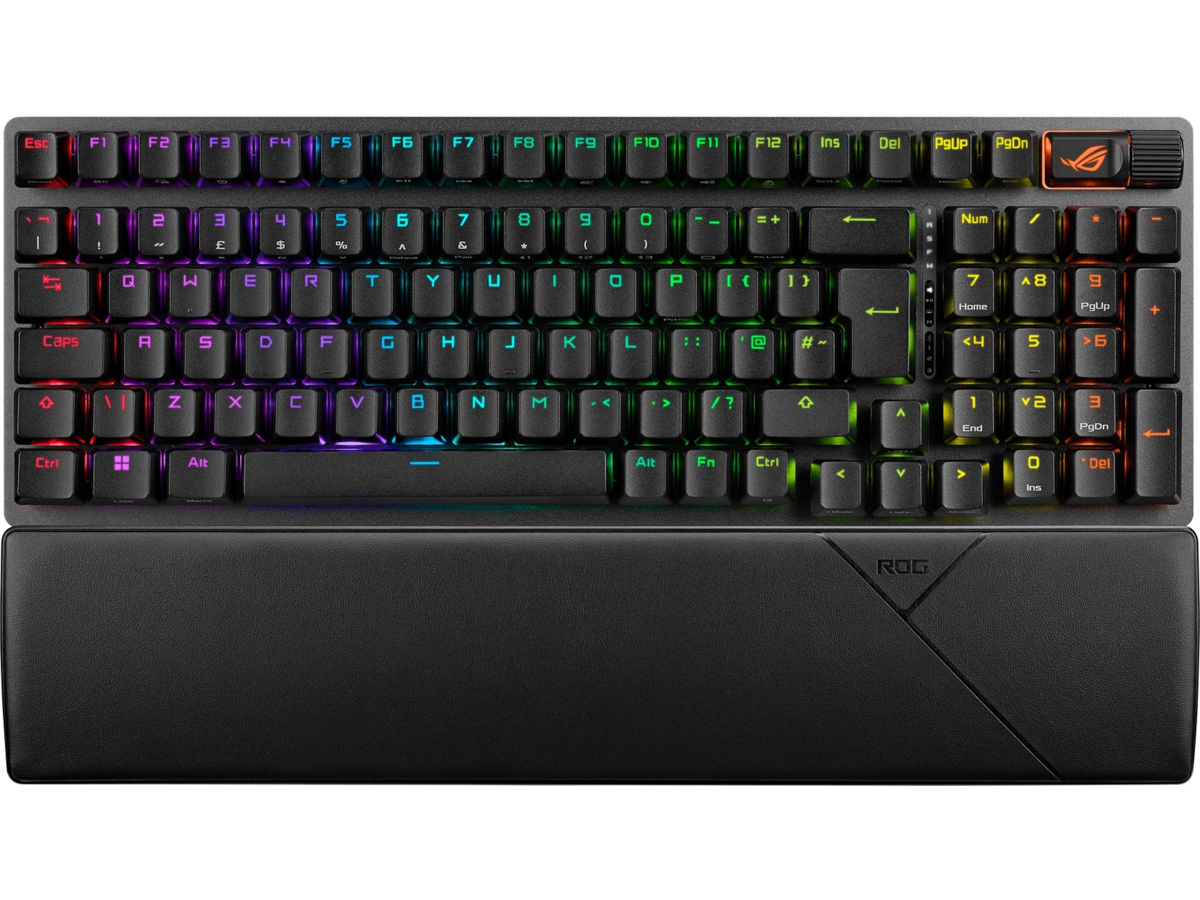 ASUS ROG Strix Scope II 96 Trådløst Gaming Tastatur Tri-Mode Connection Gamingkeyboard