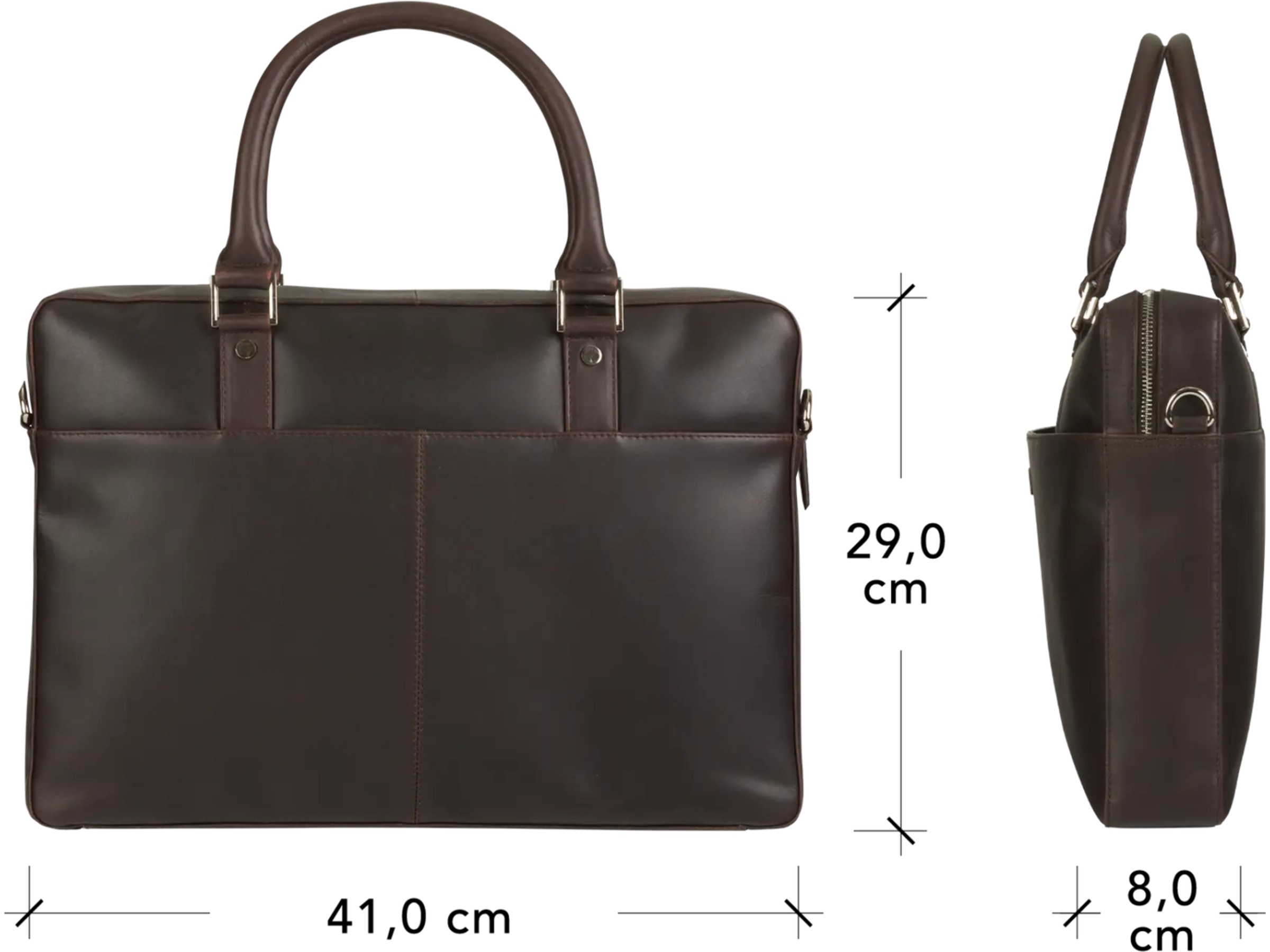 dbramante1928 Rosenborg 16" PC taske (hunter dark) Rygsæk, taske og etui