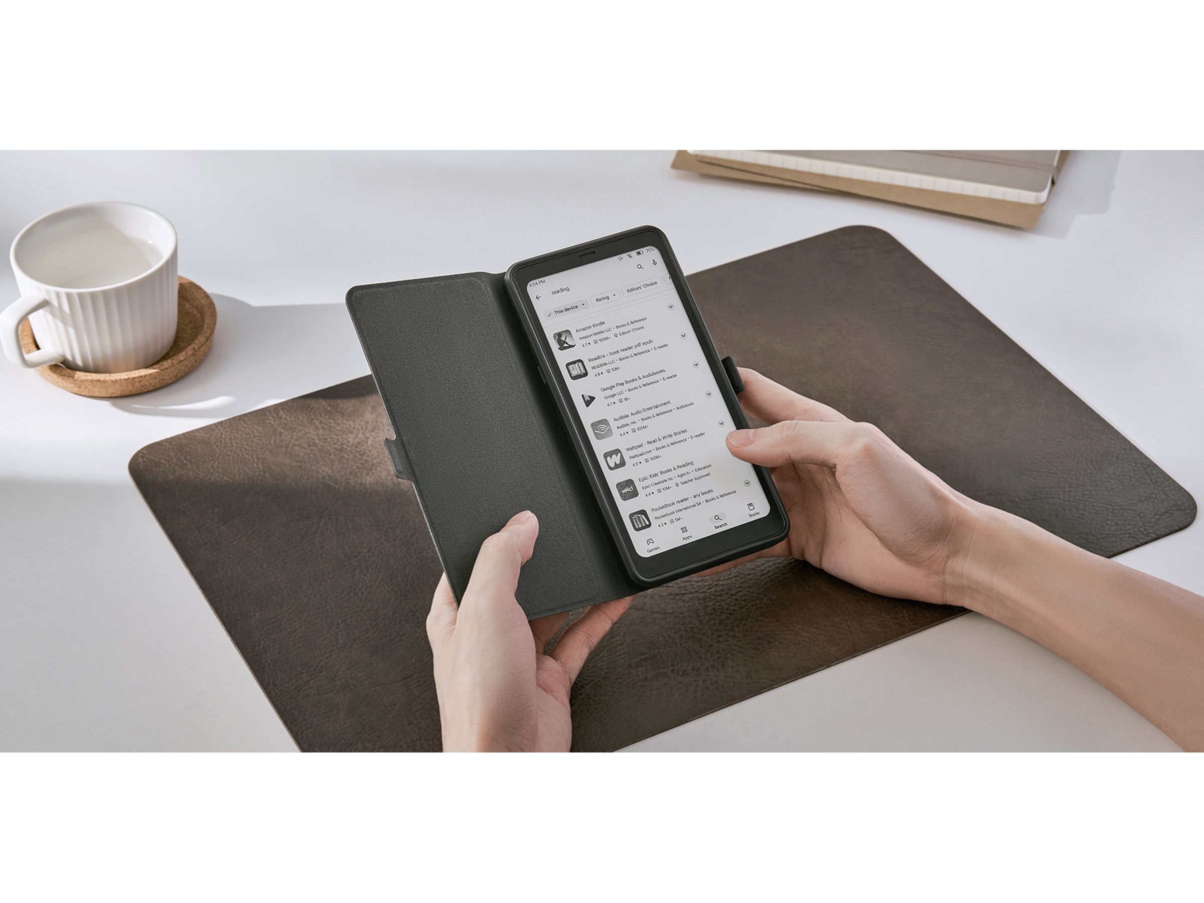 Onyx BOOX Palma 2 Flipcover (grå) Tilbehør til E-boglæsere