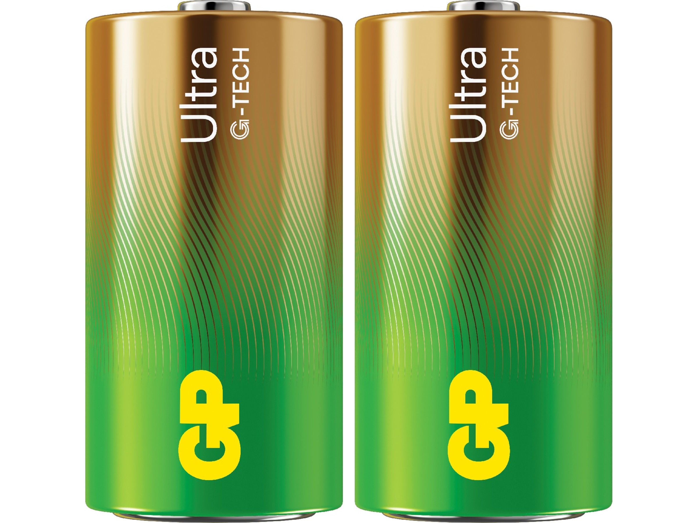 GP Ultra Alkaline C/LR14 batteri, 2-pk Generelle batterier