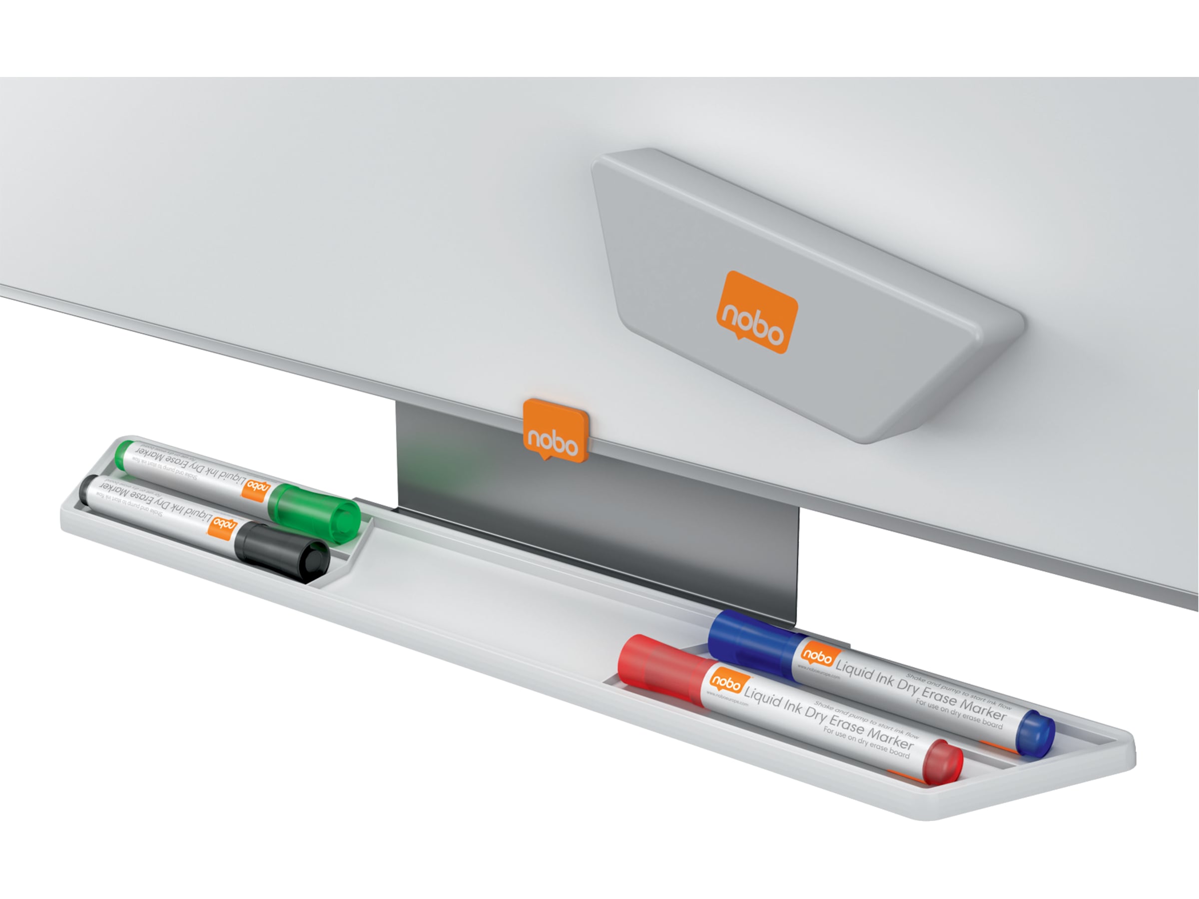 Nobo Whiteboard tavlevisker magnetisk,  hvid Whiteboards