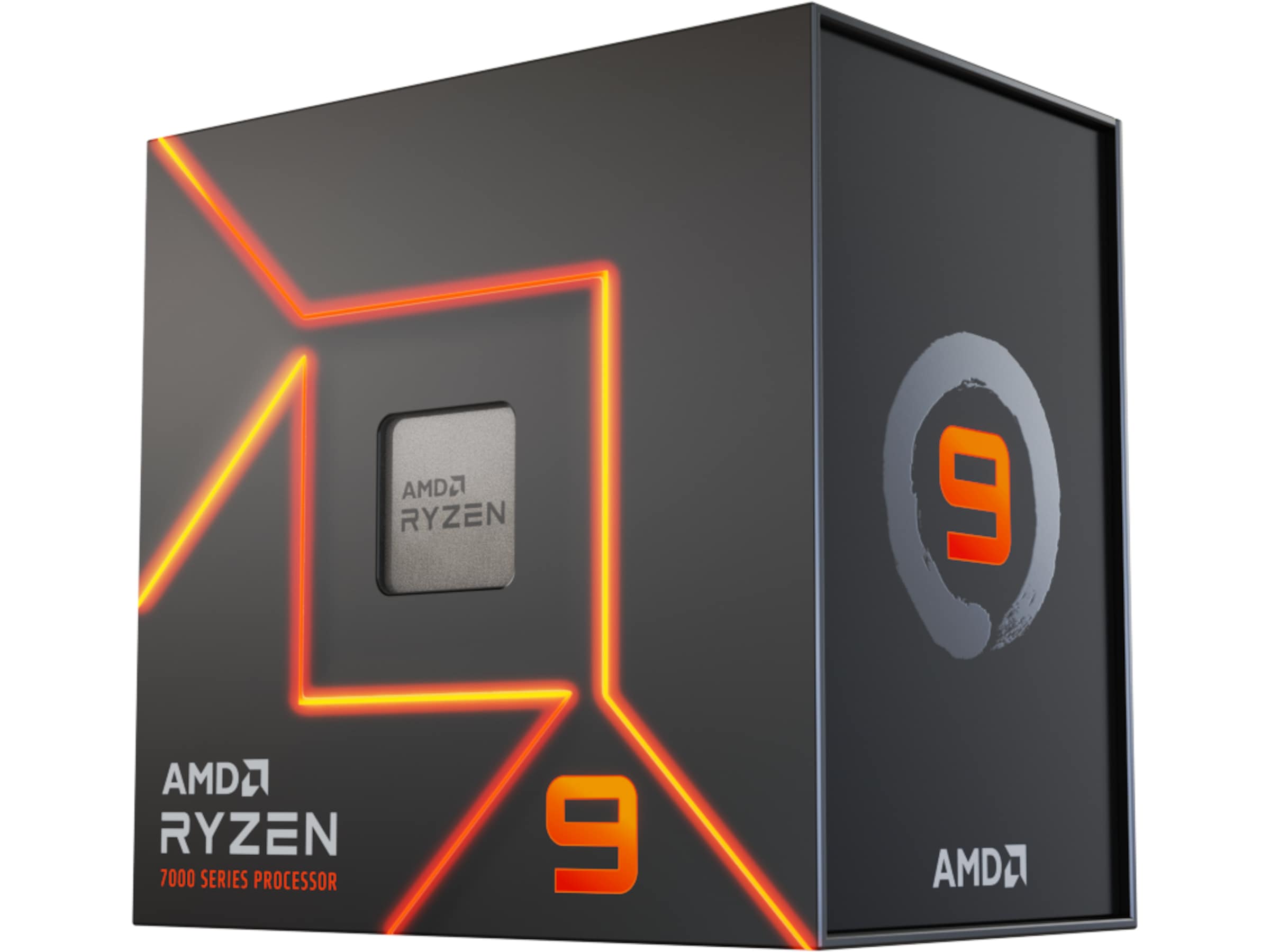 AMD Ryzen 9 7900X, without cooler Box Processorer